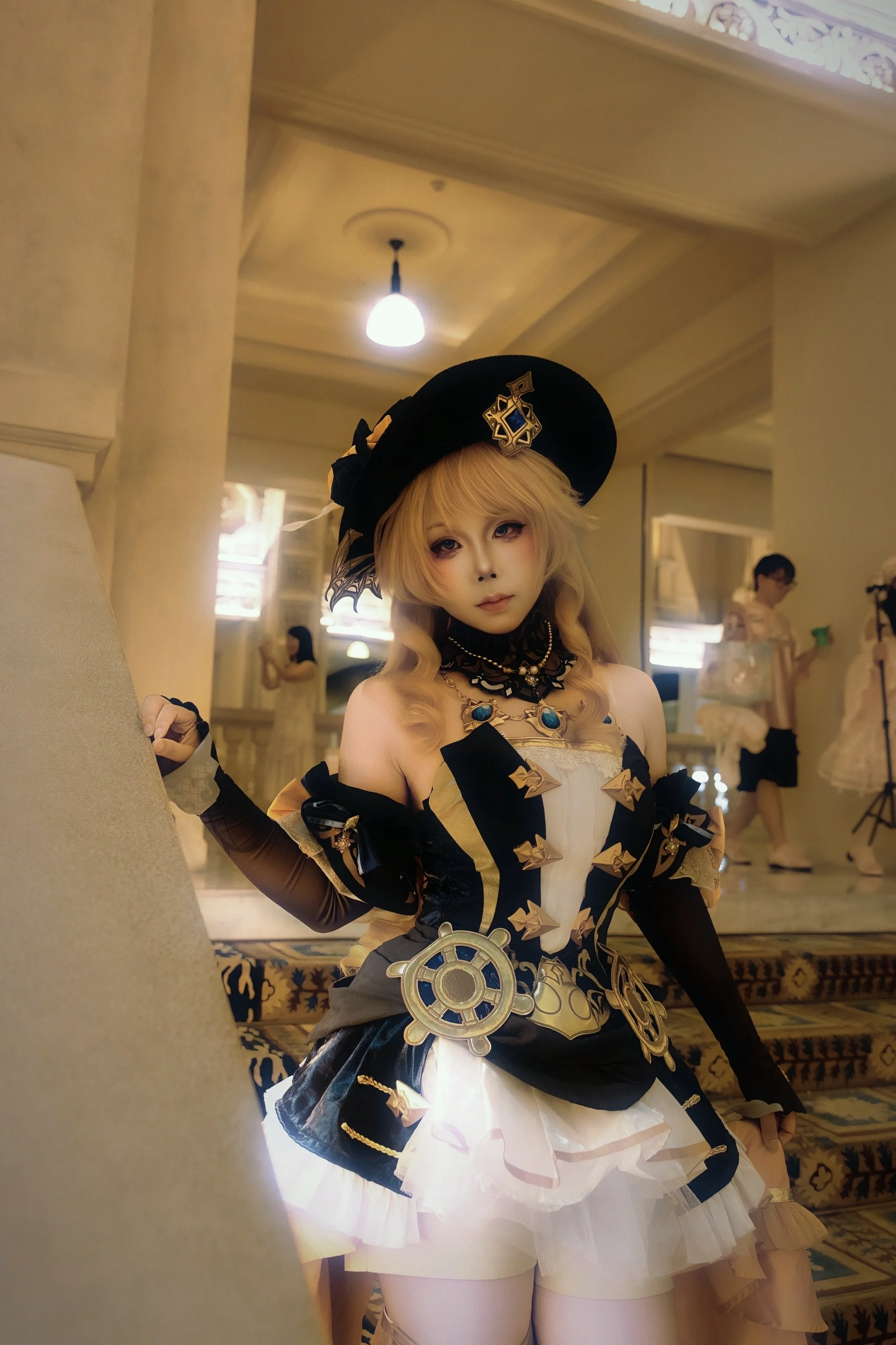 [Navia cosplay] Recreating the Elegance of the Spina di Rosula's Young Mistress at Foshan Louvre
