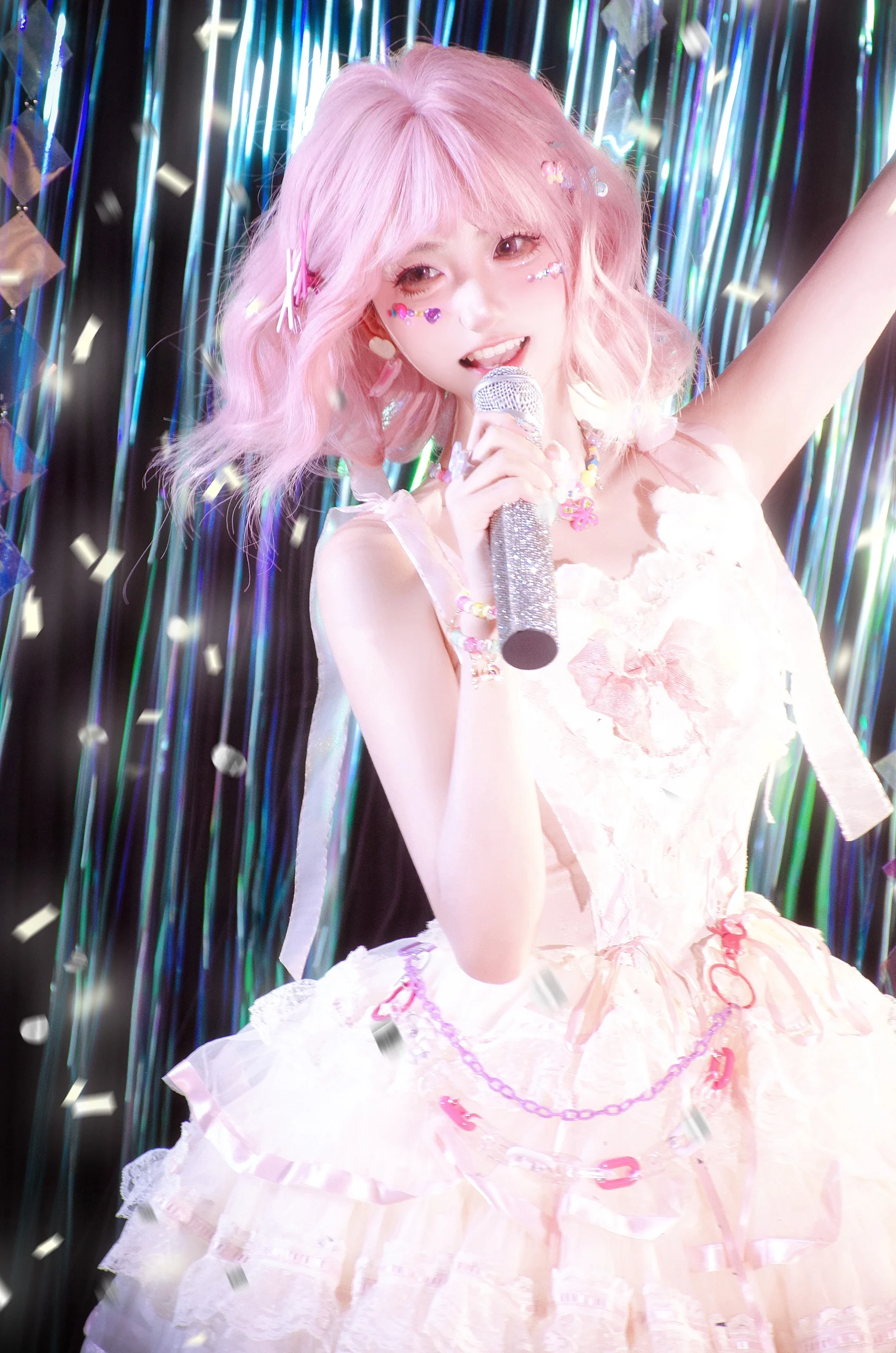 [Pink Wig and Microphone] An Underground Idol Stage Dream Realized - Image 2