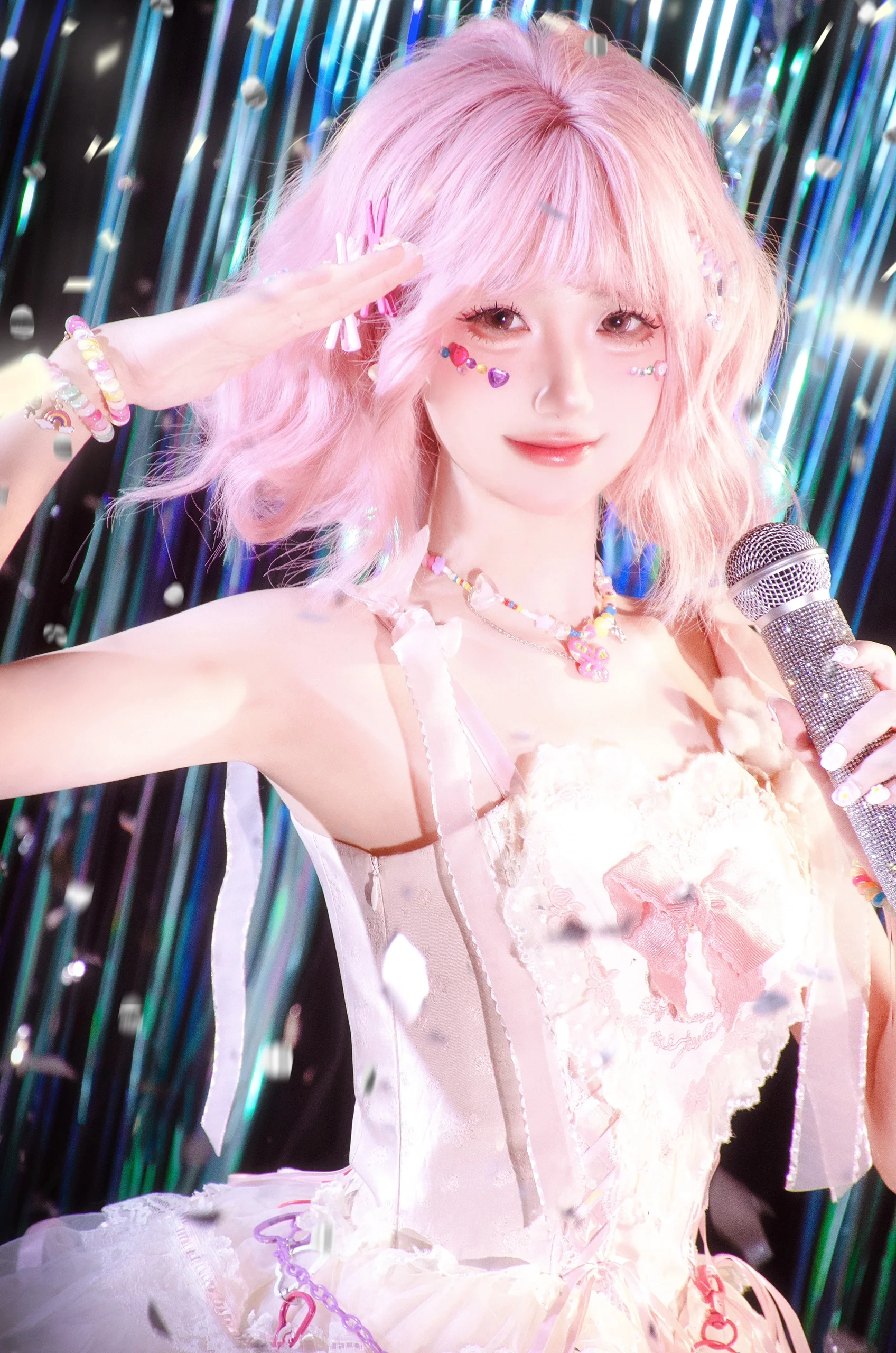 [Pink Wig and Microphone] An Underground Idol Stage Dream Realized - Image 5