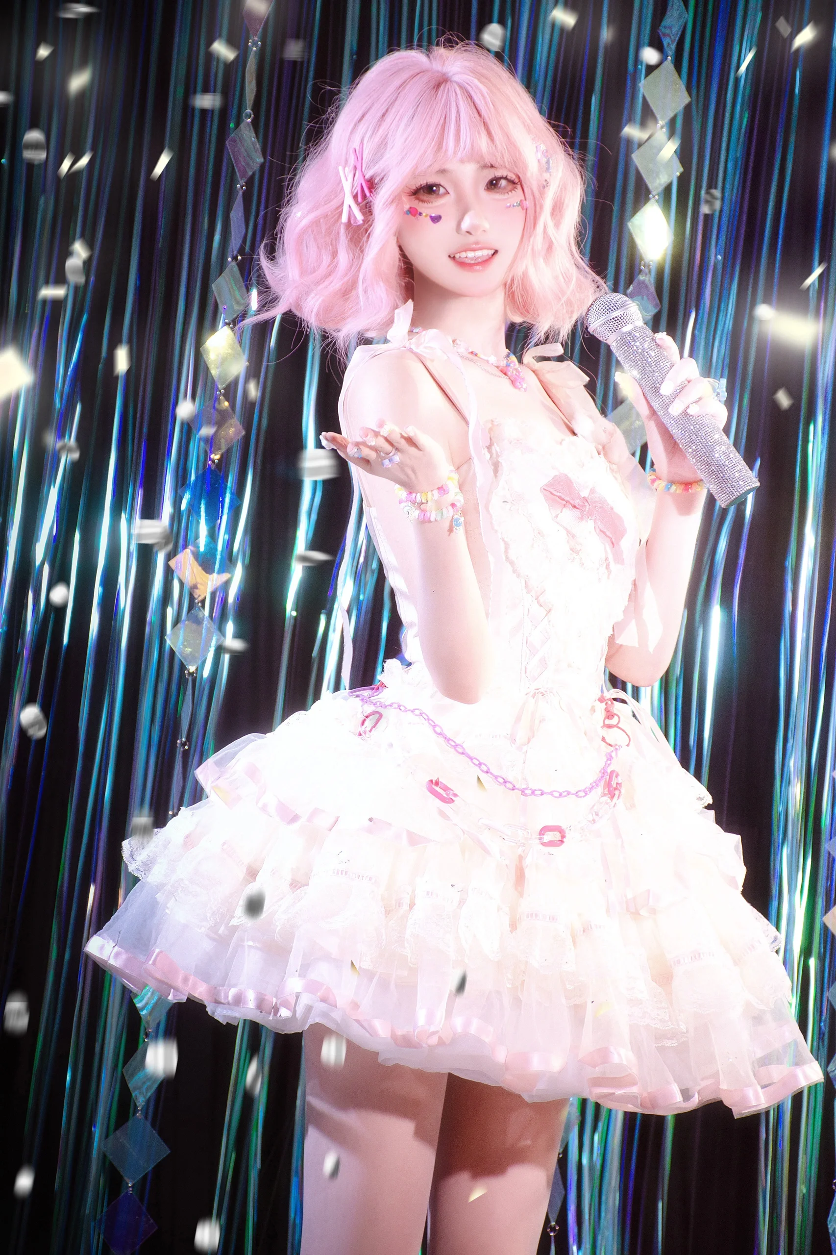 [Pink Wig and Microphone] An Underground Idol Stage Dream Realized - Image 6