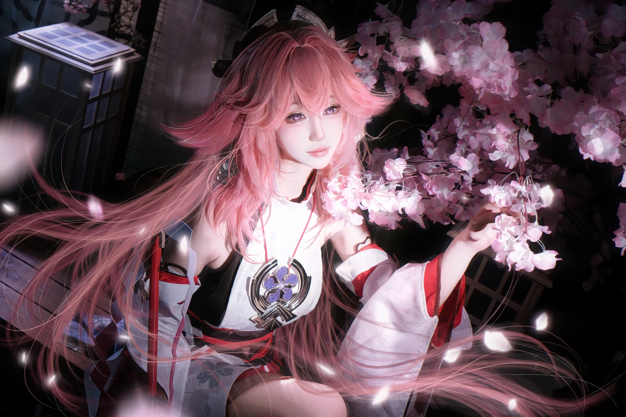 【八重神子cos】稻妻的櫻花與永恆的片刻