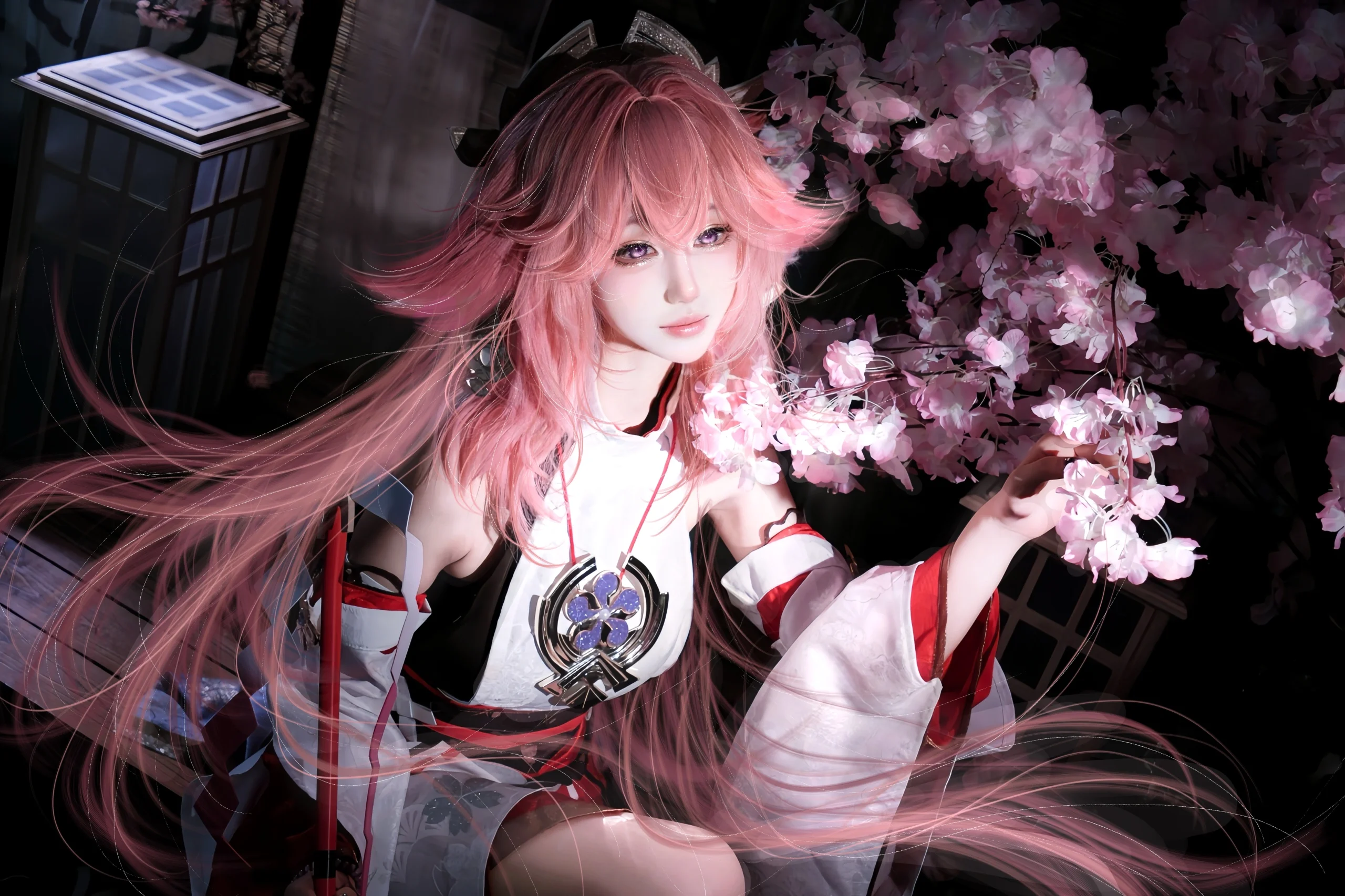 【八重神子cos】稻妻的櫻花與永恆的片刻 - 第 2 張