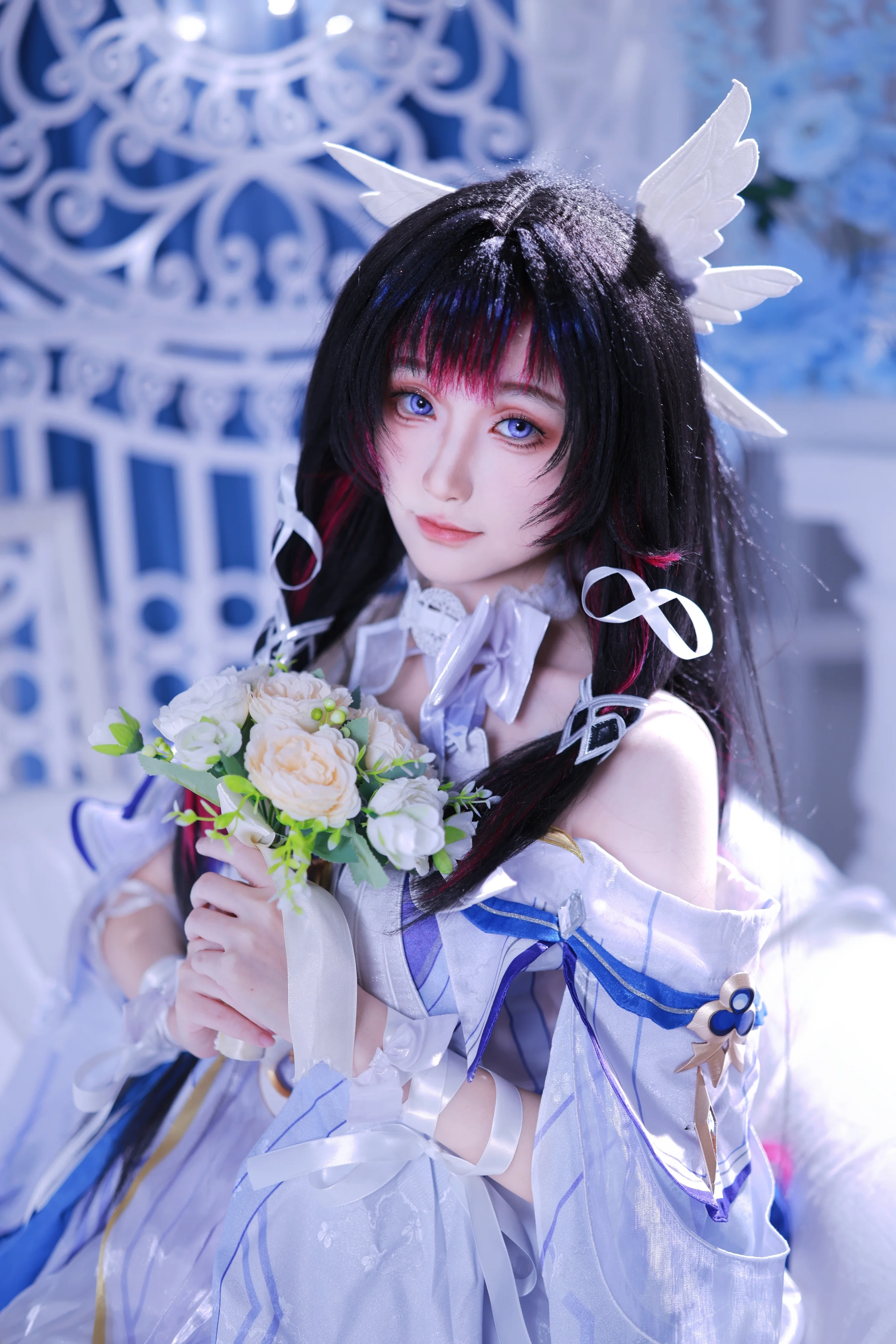 【哥伦比娅cos】愿月光与你同行，原神少女的静谧 - 第 1 张