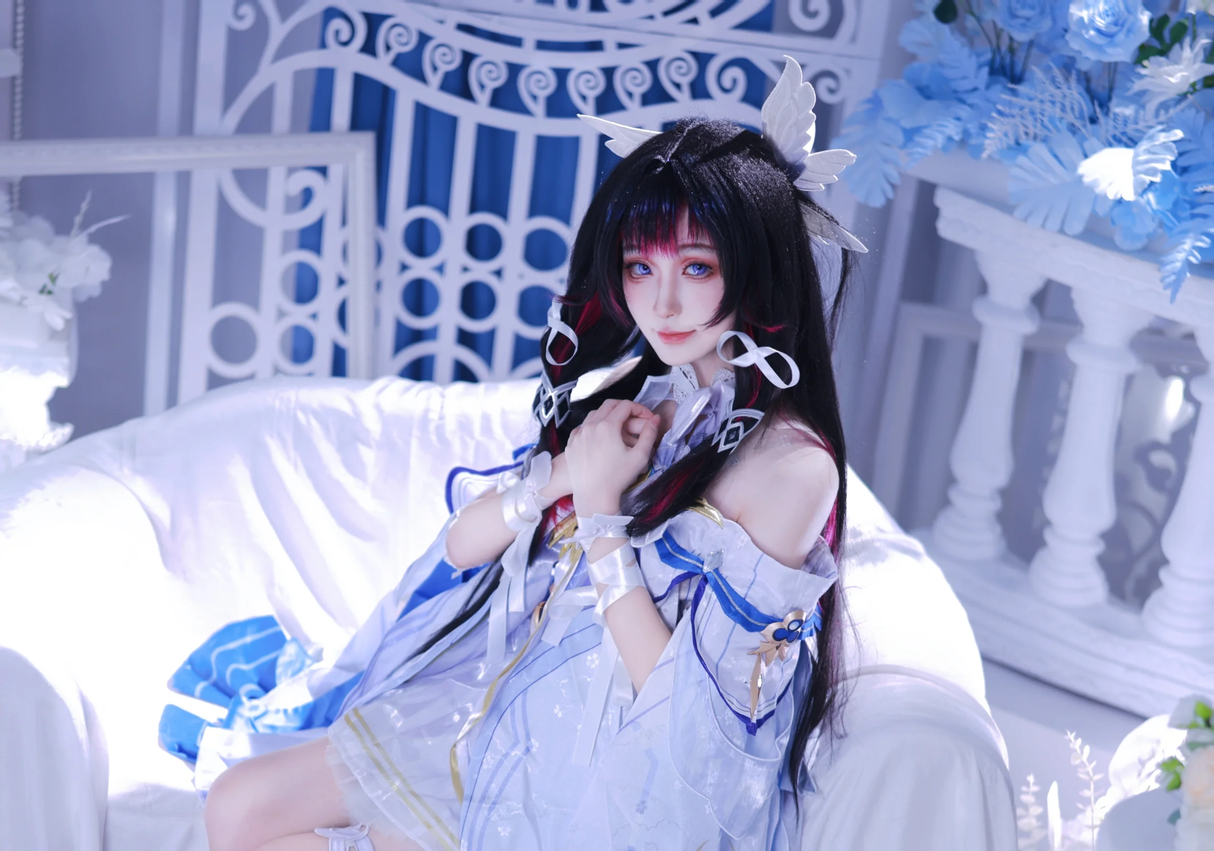 【哥伦比娅cos】愿月光与你同行，原神少女的静谧 - 第 3 张