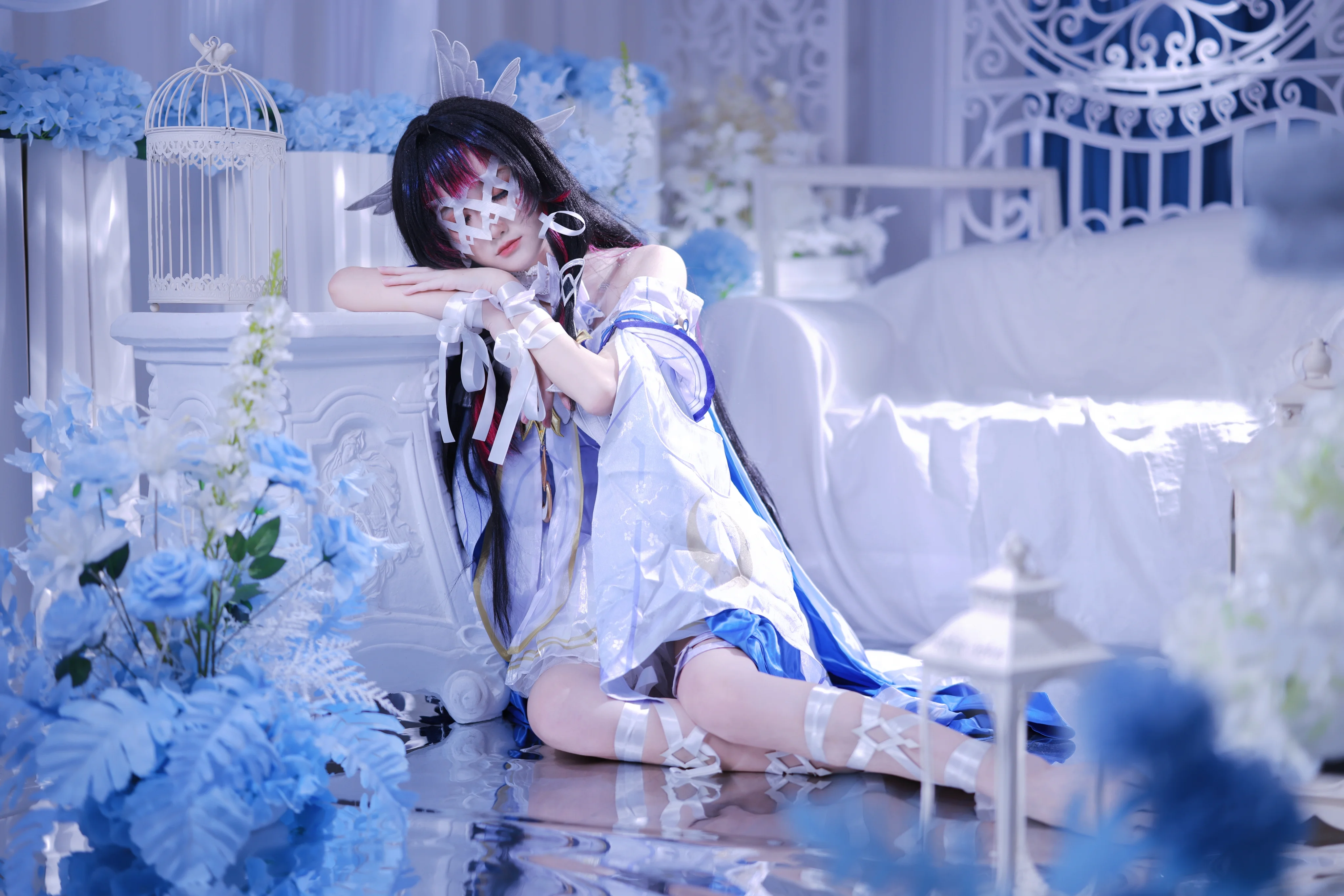 【哥伦比娅cos】愿月光与你同行，原神少女的静谧 - 第 8 张