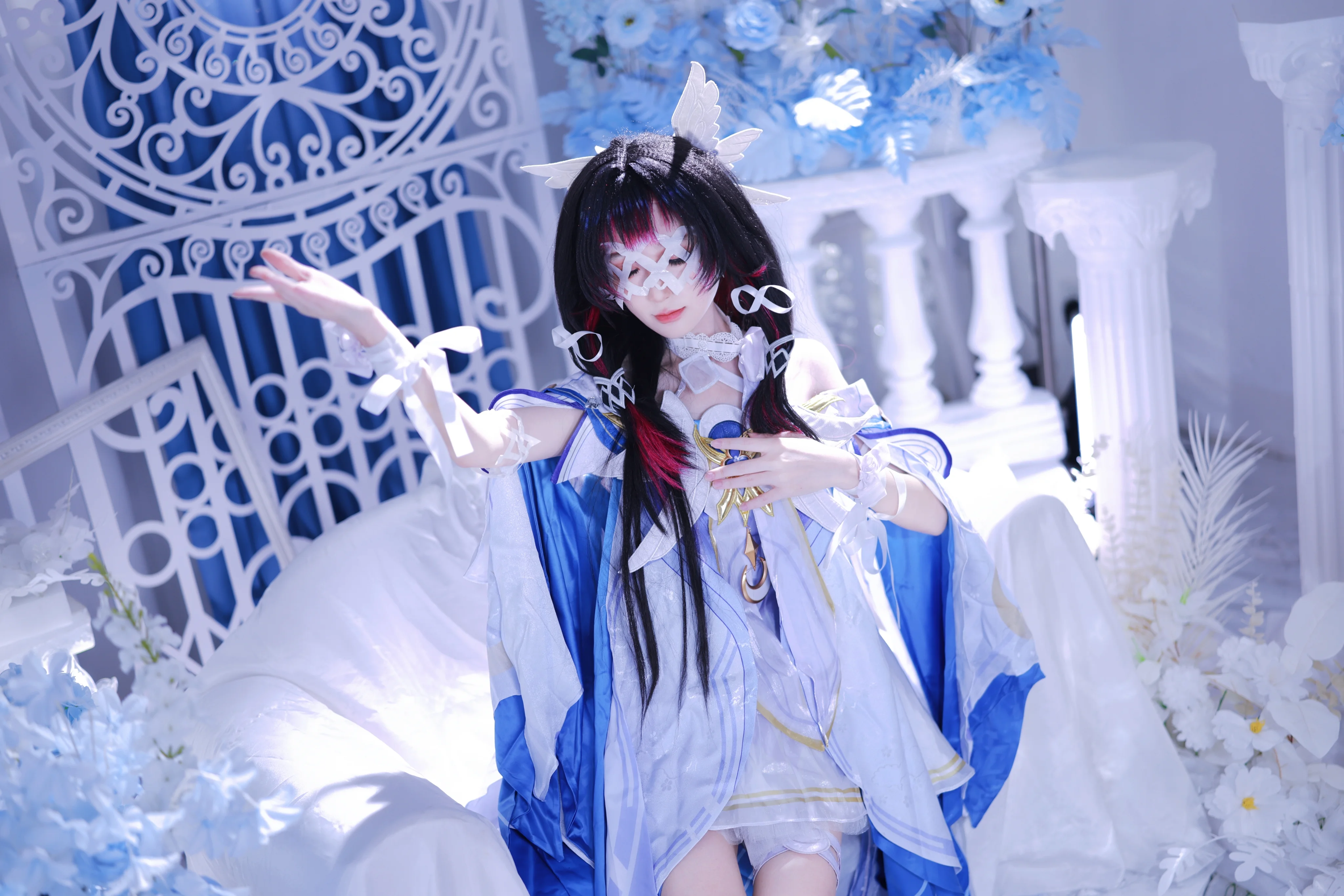 【哥伦比娅cos】愿月光与你同行，原神少女的静谧 - 第 9 张