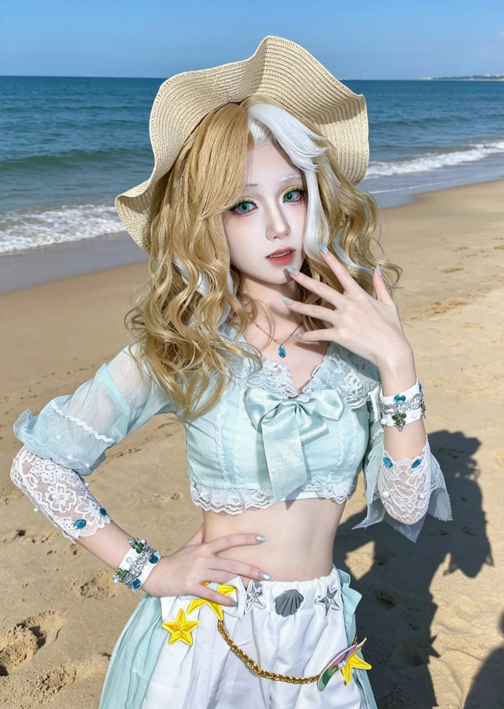 【調酒師cos】第五人格海鹽特調，感受莊園裡的清涼風 - 第 2 張