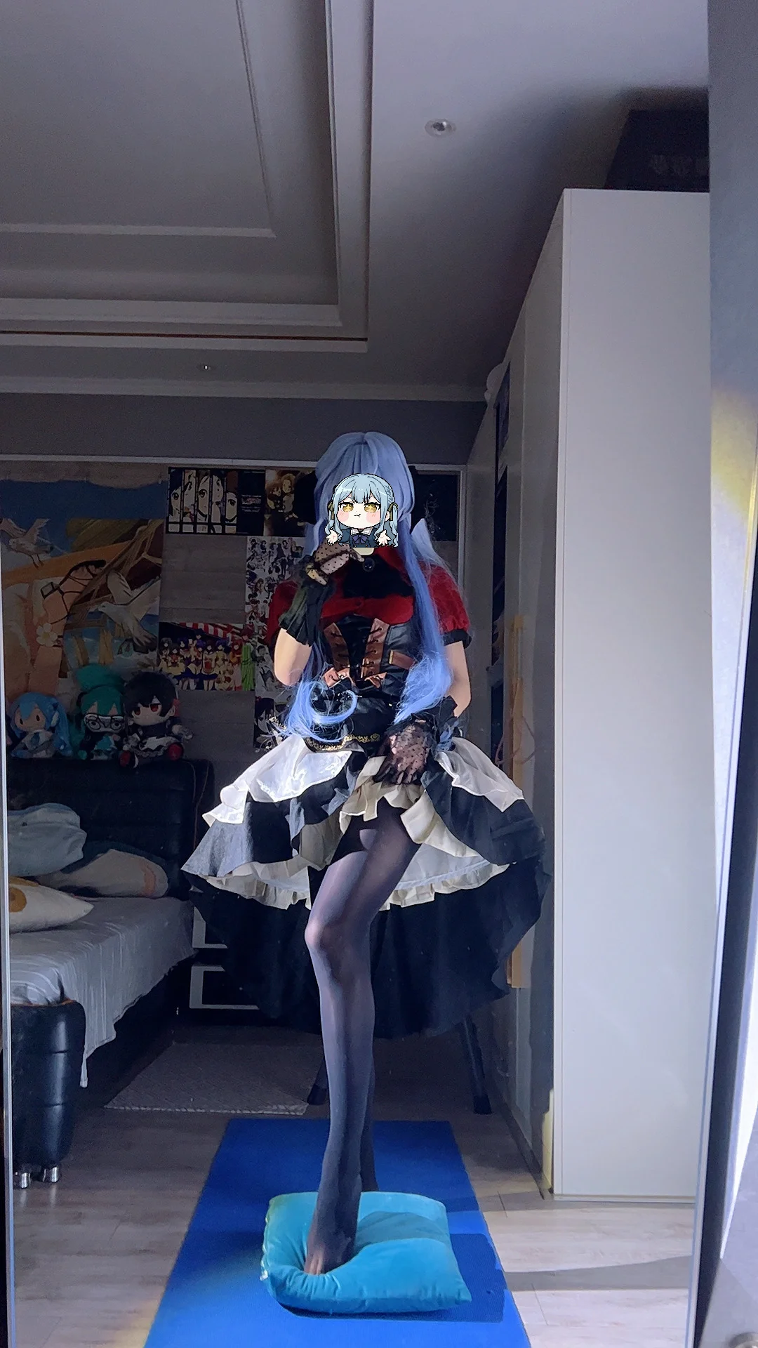 【豊川祥子 コスプレ】アヴェムジカのダークな世界観、この衣装のキャラクター再現度はいかがですか？ - 3 枚目