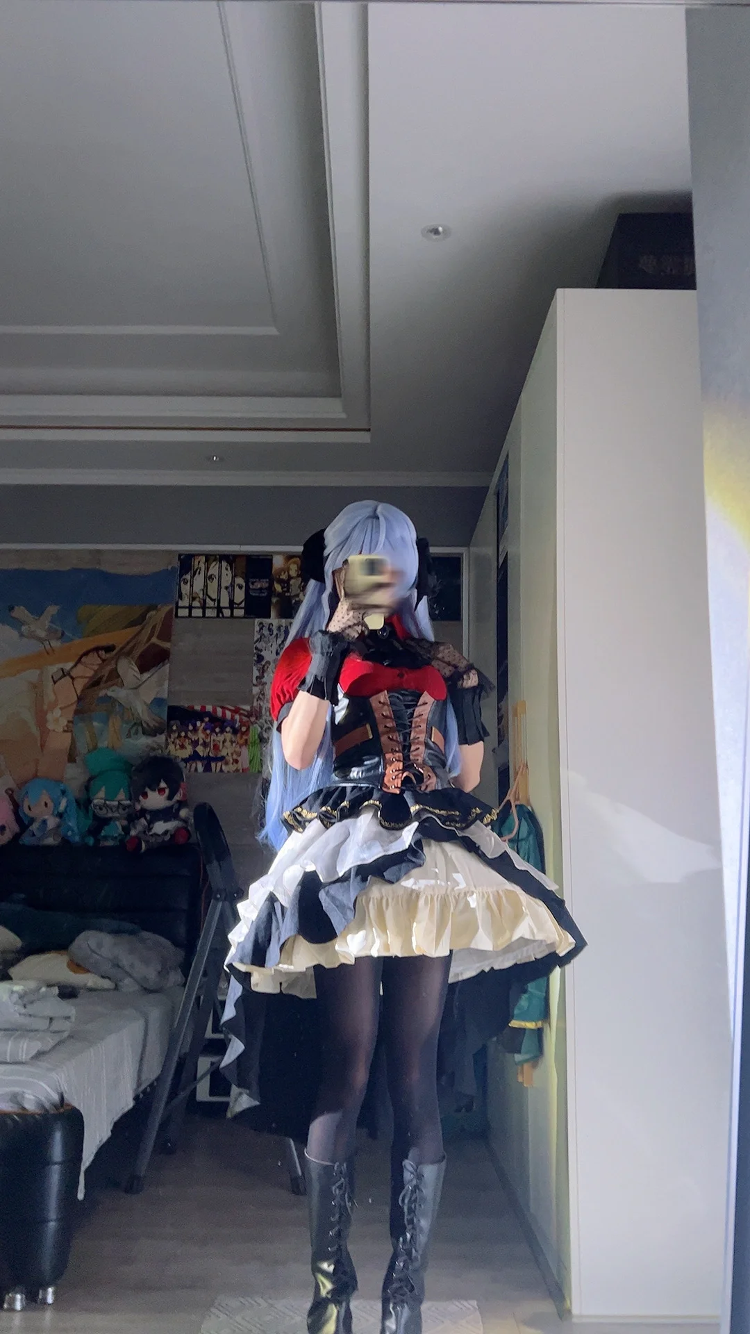 【豊川祥子 コスプレ】アヴェムジカのダークな世界観、この衣装のキャラクター再現度はいかがですか？ - 4 枚目