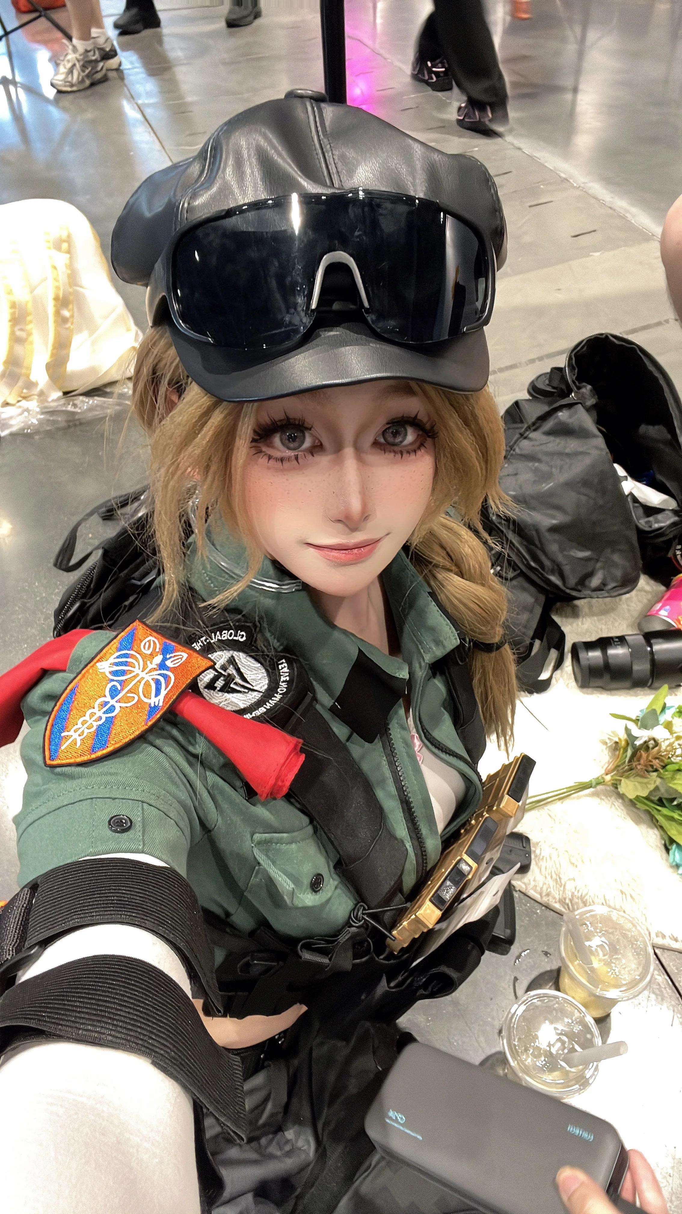 [Lina van der Meer cosplay] Delta Force Codename Butterfly, Hardcore Restoration of Tactical Jacket and Goggles - Image 2