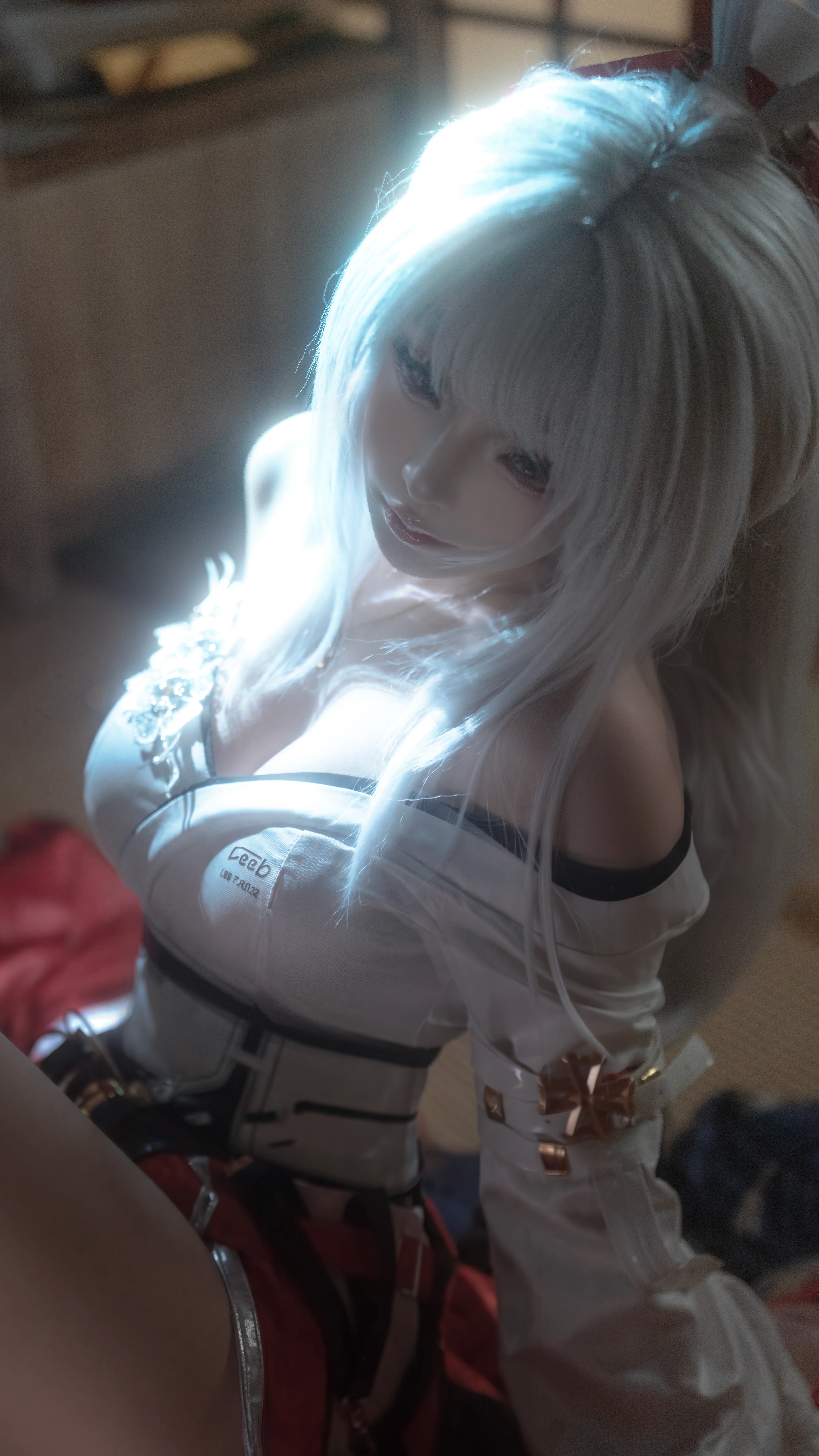[Hiyuki cosplay] The Cold and Glamorous Blade in Wuthering Waves and the Japanese-Style Courtyard - Image 6