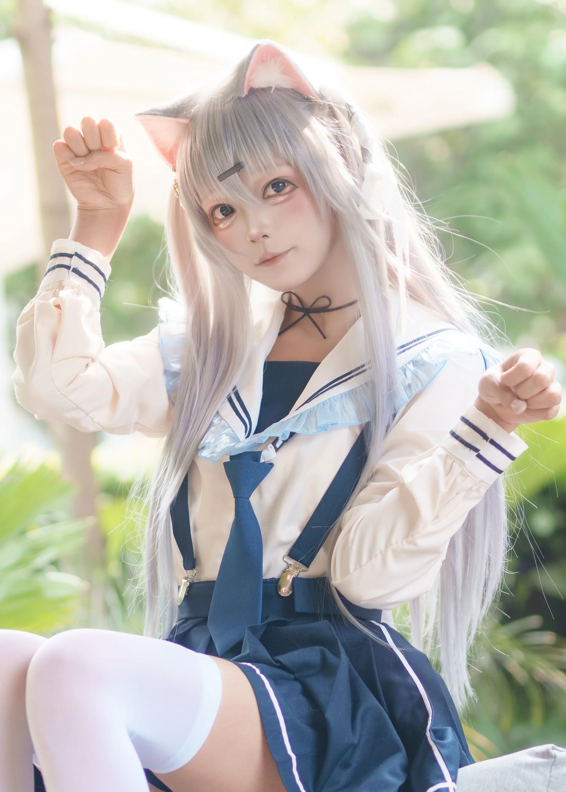 【雪村千繪莉cos】陽光下的貓娘日常
