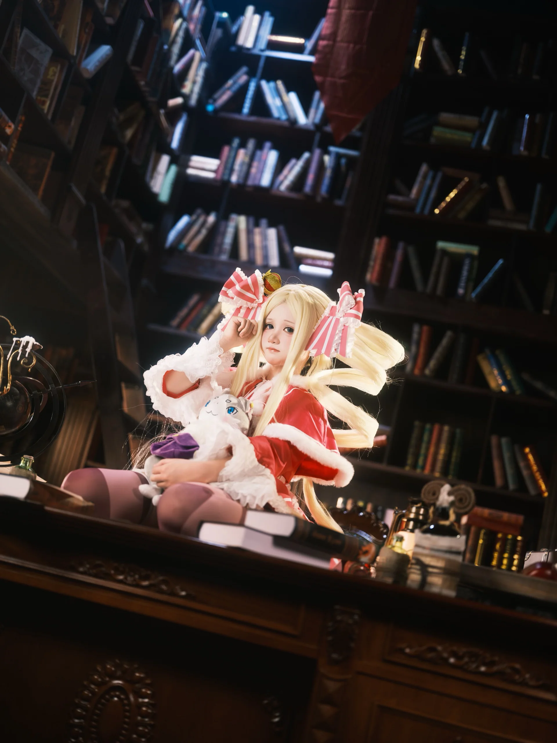 【贝蒂cos】Re0从零开始的异世界生活魔女图书馆拍摄日记 - 第 2 张