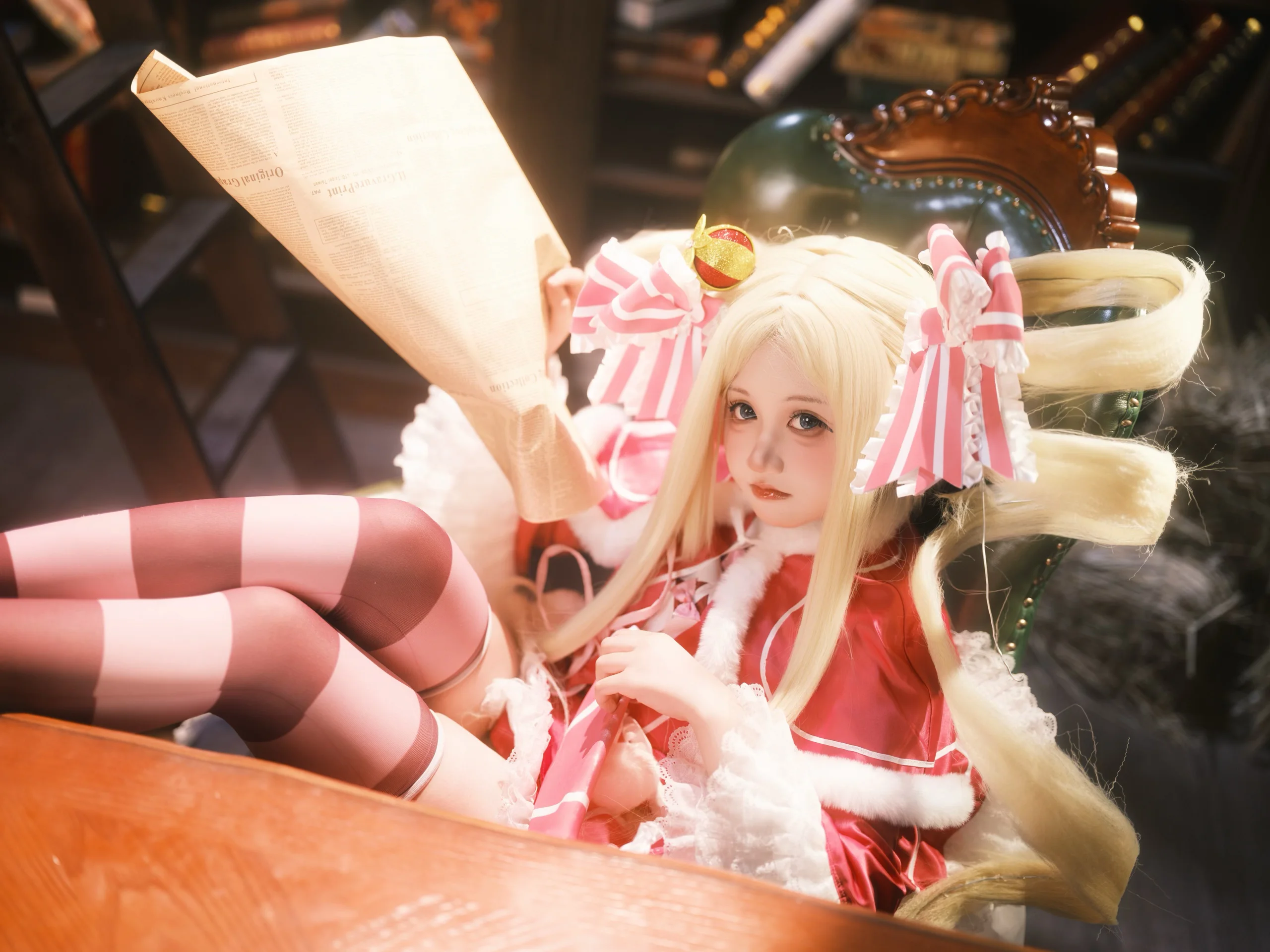 【贝蒂cos】Re0从零开始的异世界生活魔女图书馆拍摄日记 - 第 3 张