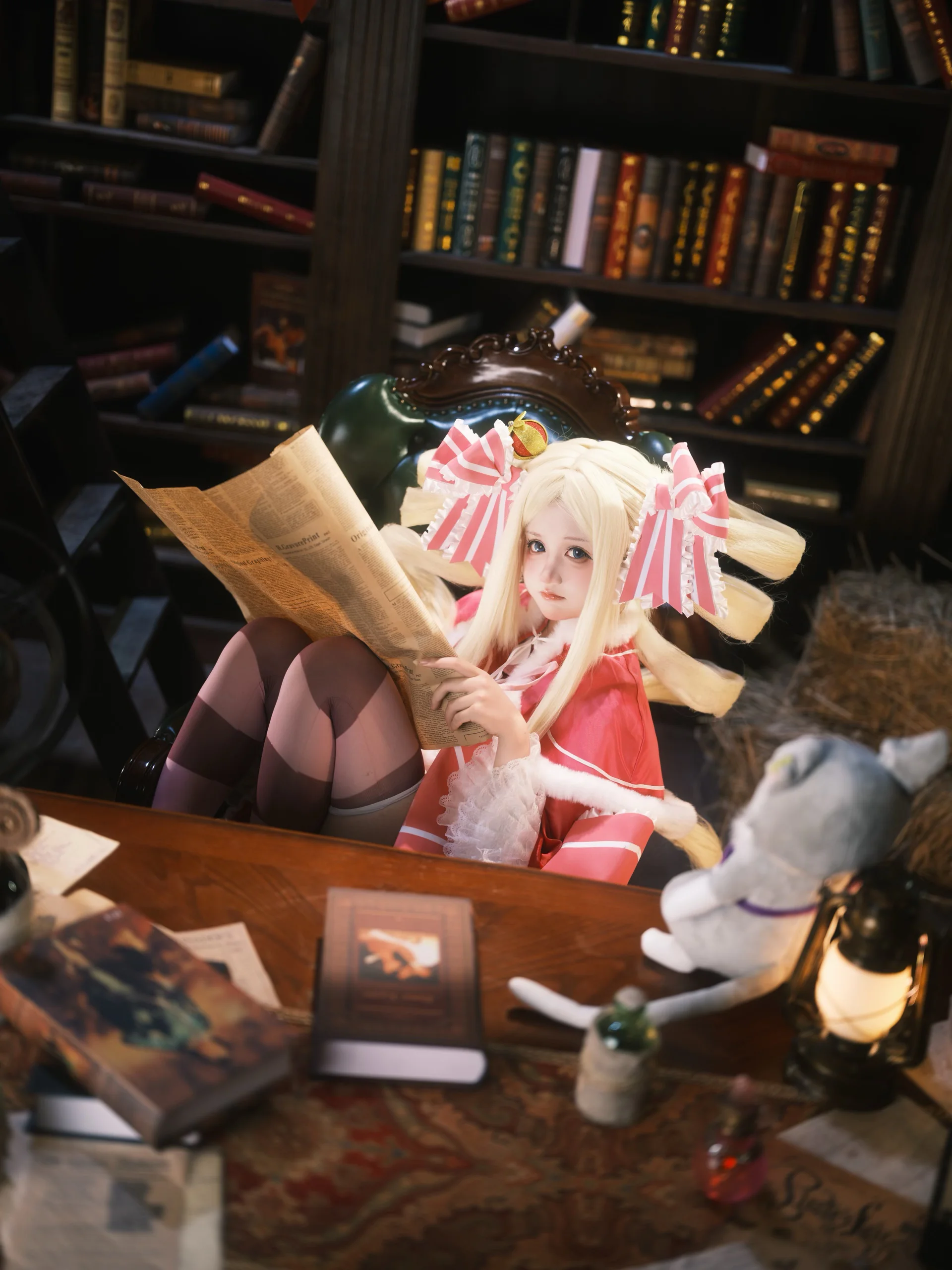 【贝蒂cos】Re0从零开始的异世界生活魔女图书馆拍摄日记 - 第 4 张