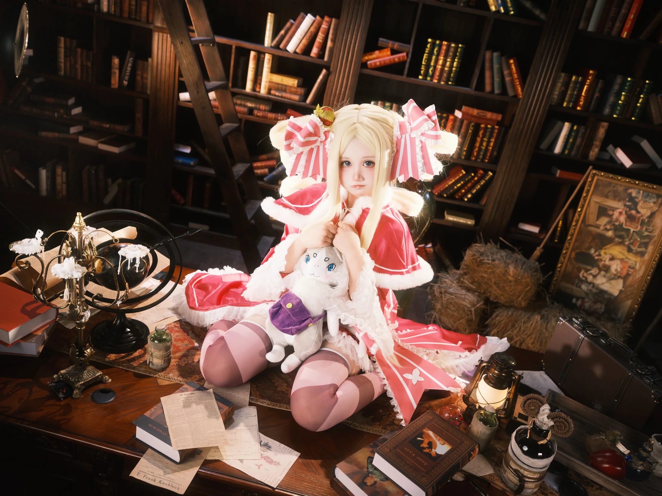 【贝蒂cos】Re0从零开始的异世界生活魔女图书馆拍摄日记 - 第 5 张