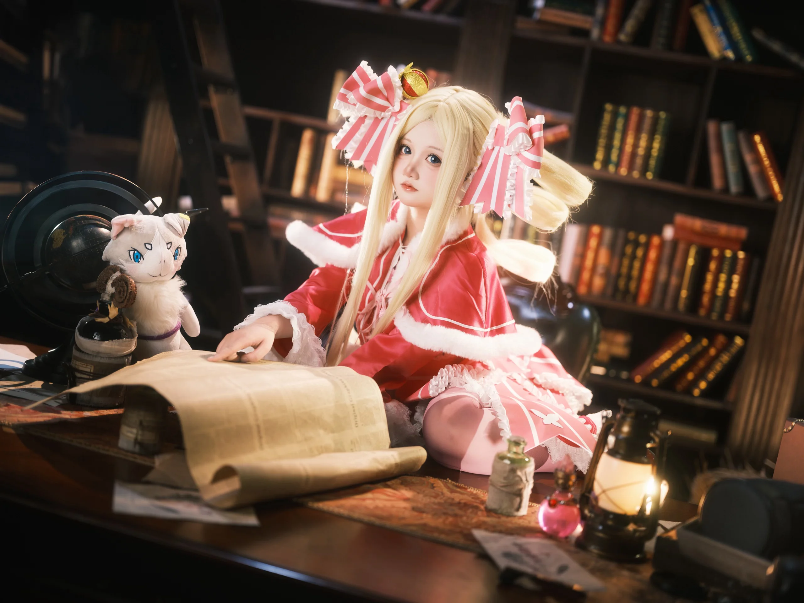 【贝蒂cos】Re0从零开始的异世界生活魔女图书馆拍摄日记 - 第 6 张