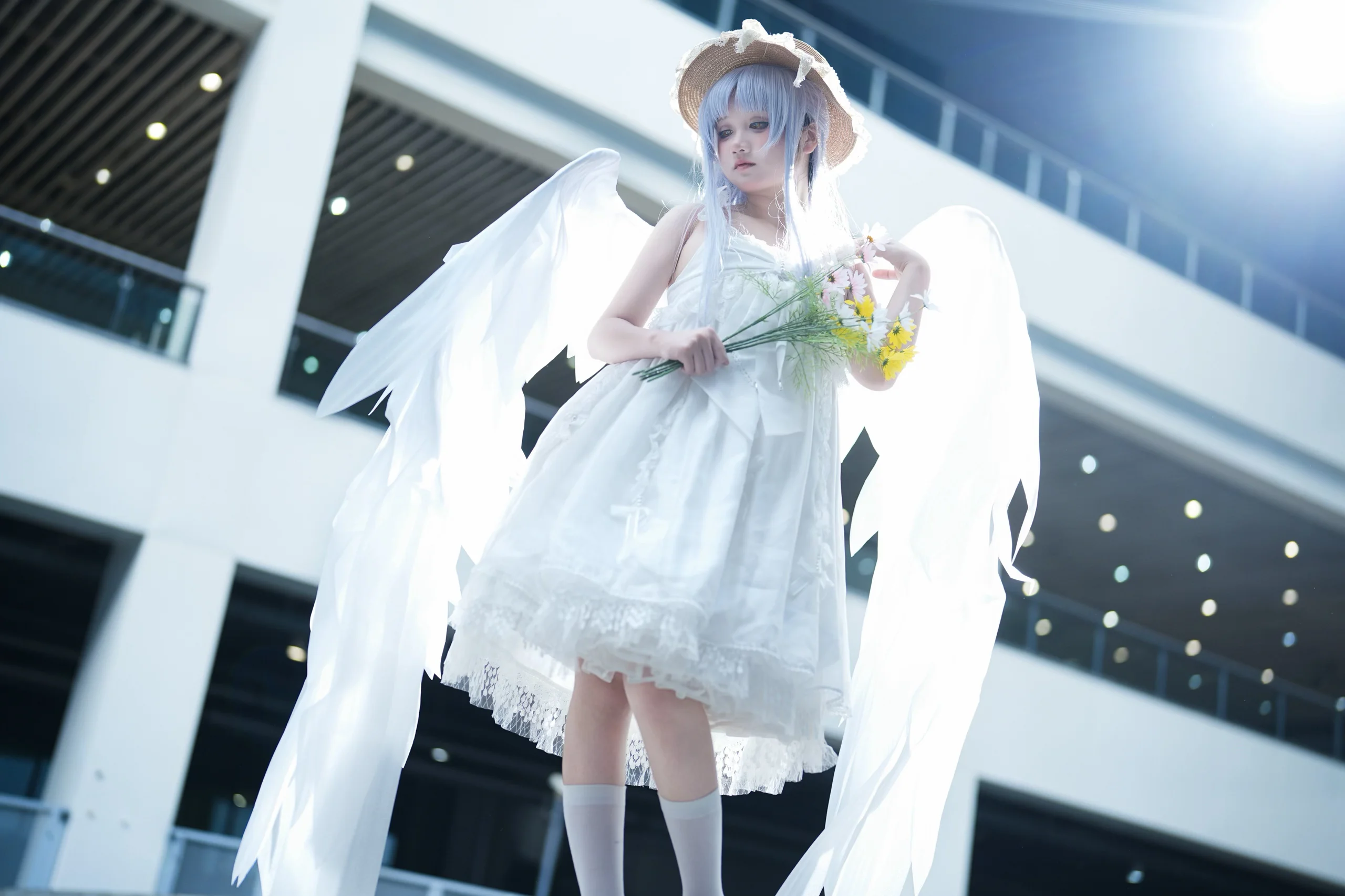 【立华奏cos】Angel Beats! 小奏的CPSP展，安静当蘑菇也有光