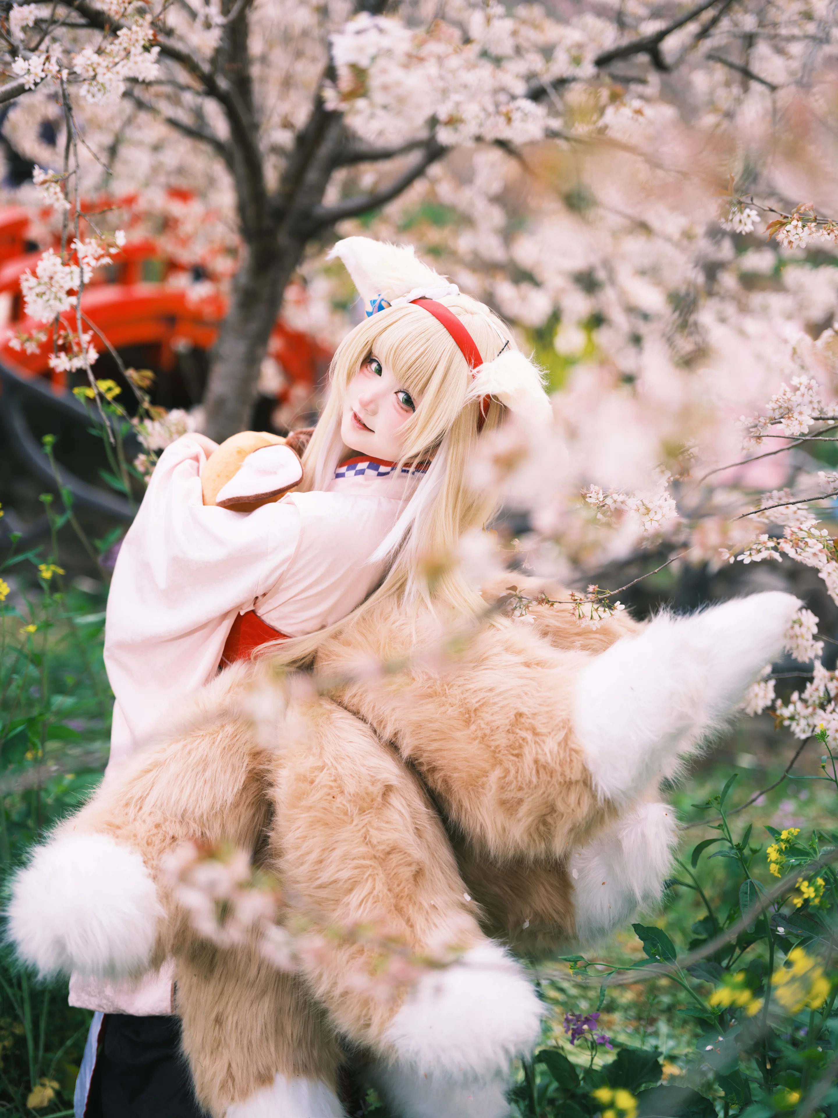 【鈴蘭cos】春日櫻下的治癒時光 - 第 1 張