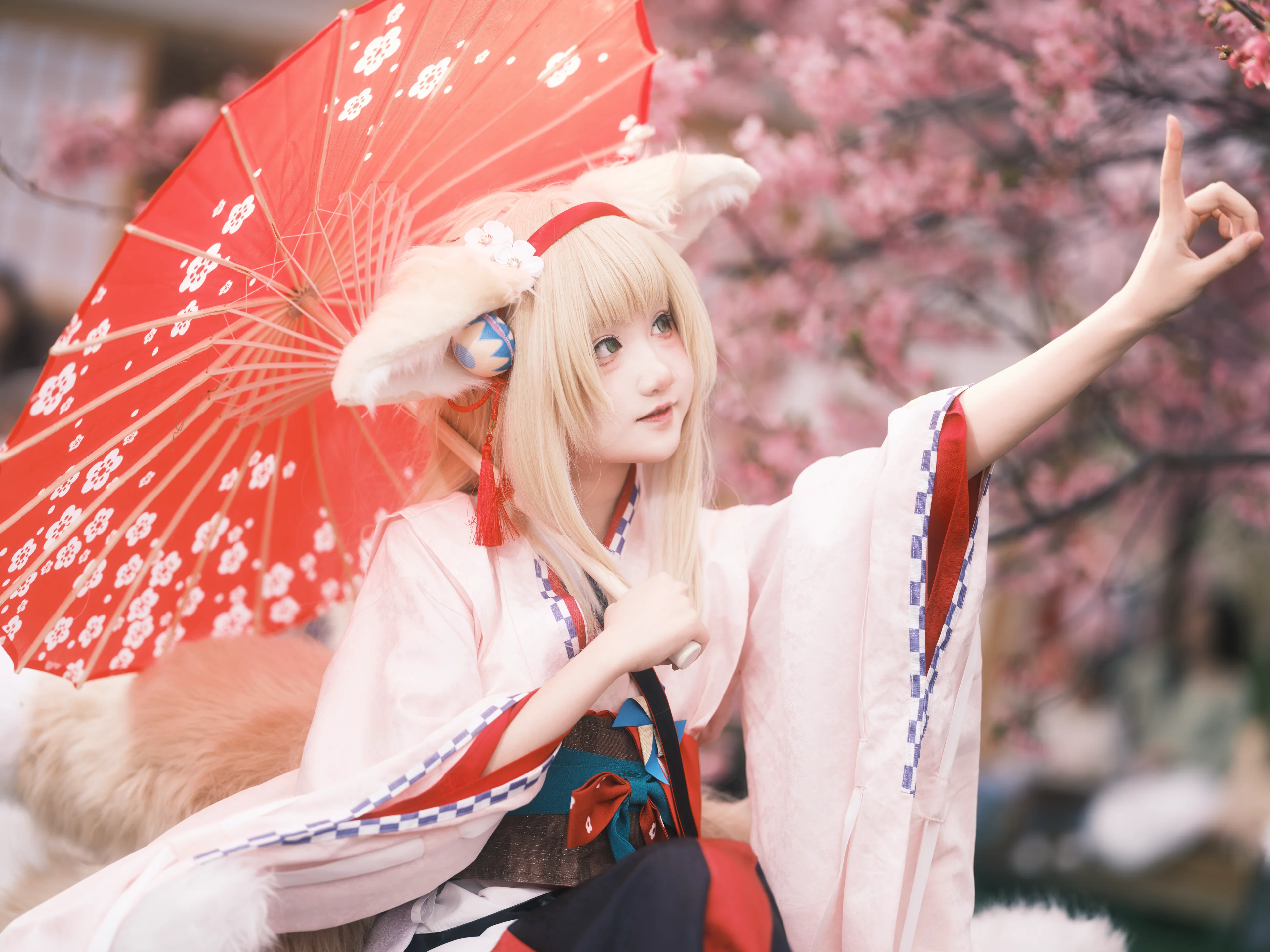 【鈴蘭cos】春日櫻下的治癒時光 - 第 2 張