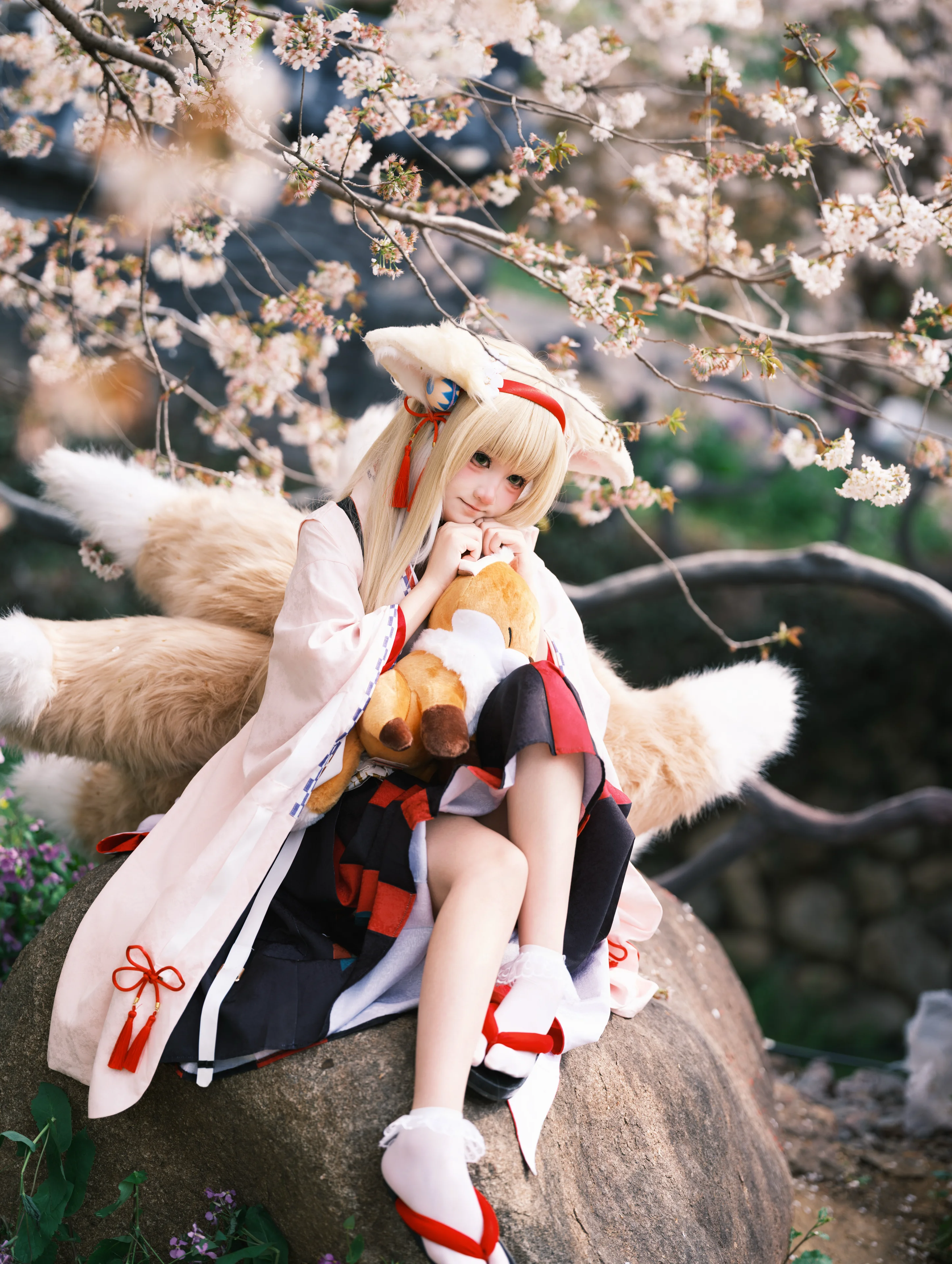 【鈴蘭cos】春日櫻下的治癒時光 - 第 3 張