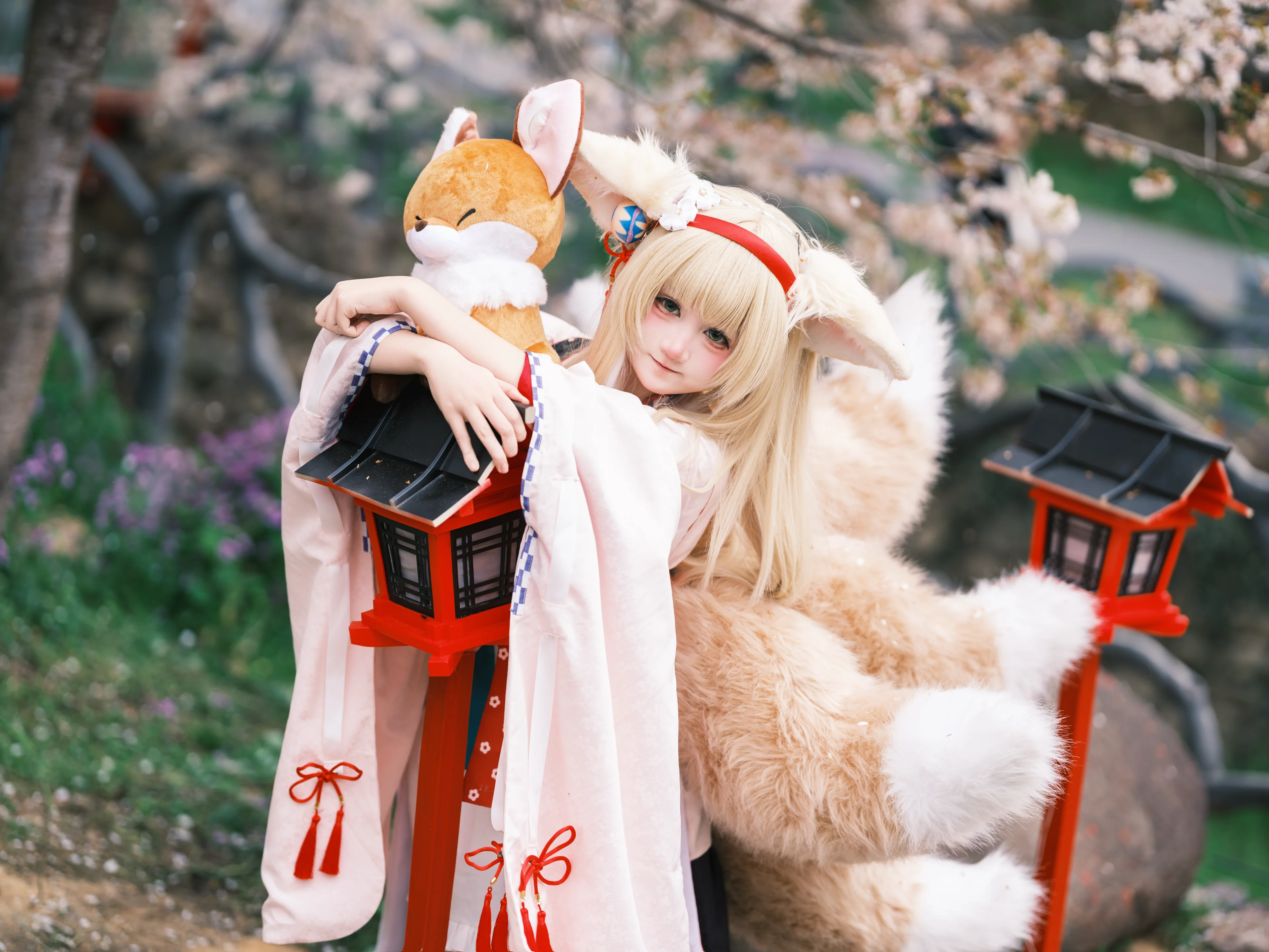 【鈴蘭cos】春日櫻下的治癒時光 - 第 4 張