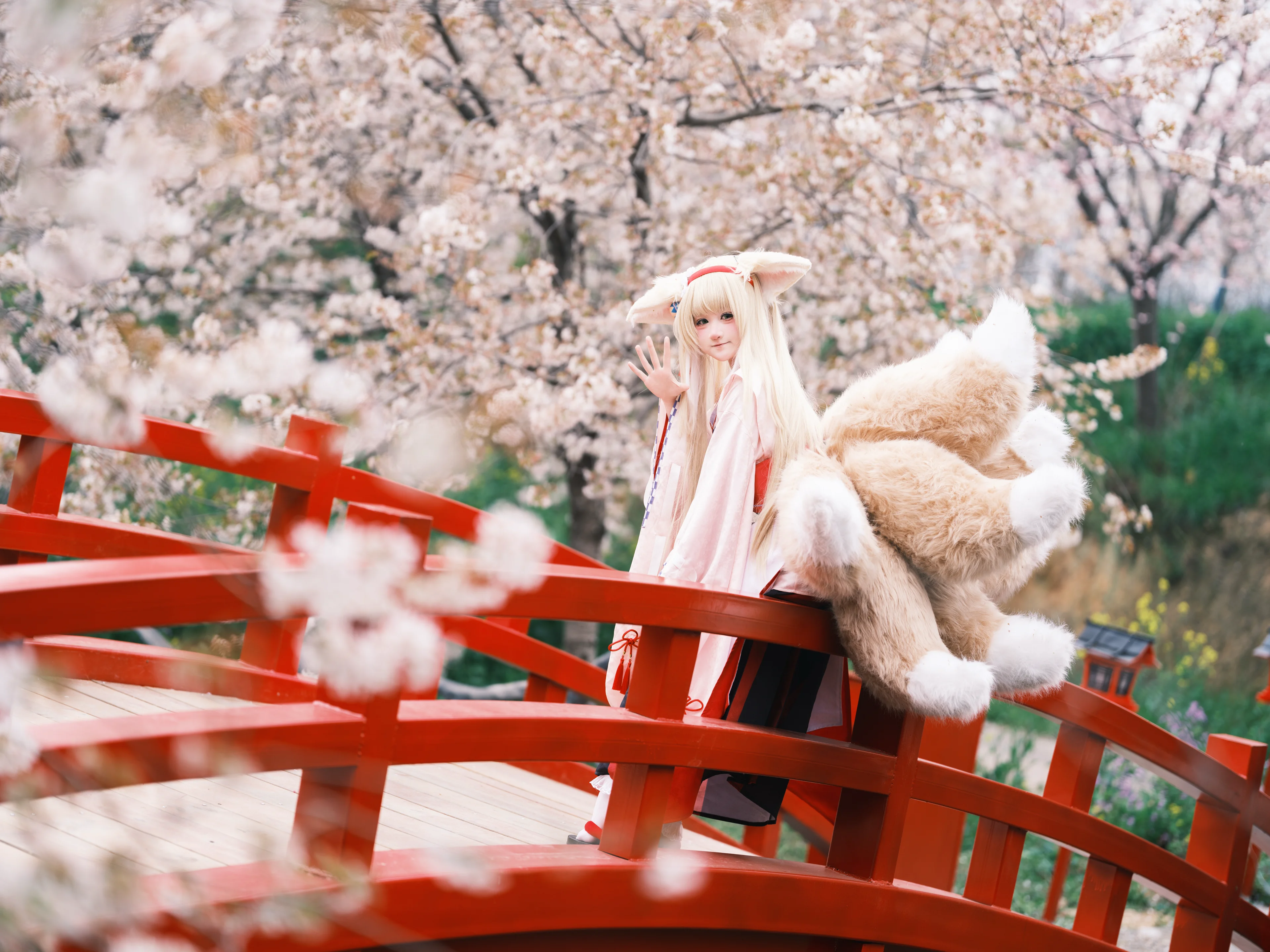 【鈴蘭cos】春日櫻下的治癒時光 - 第 6 張