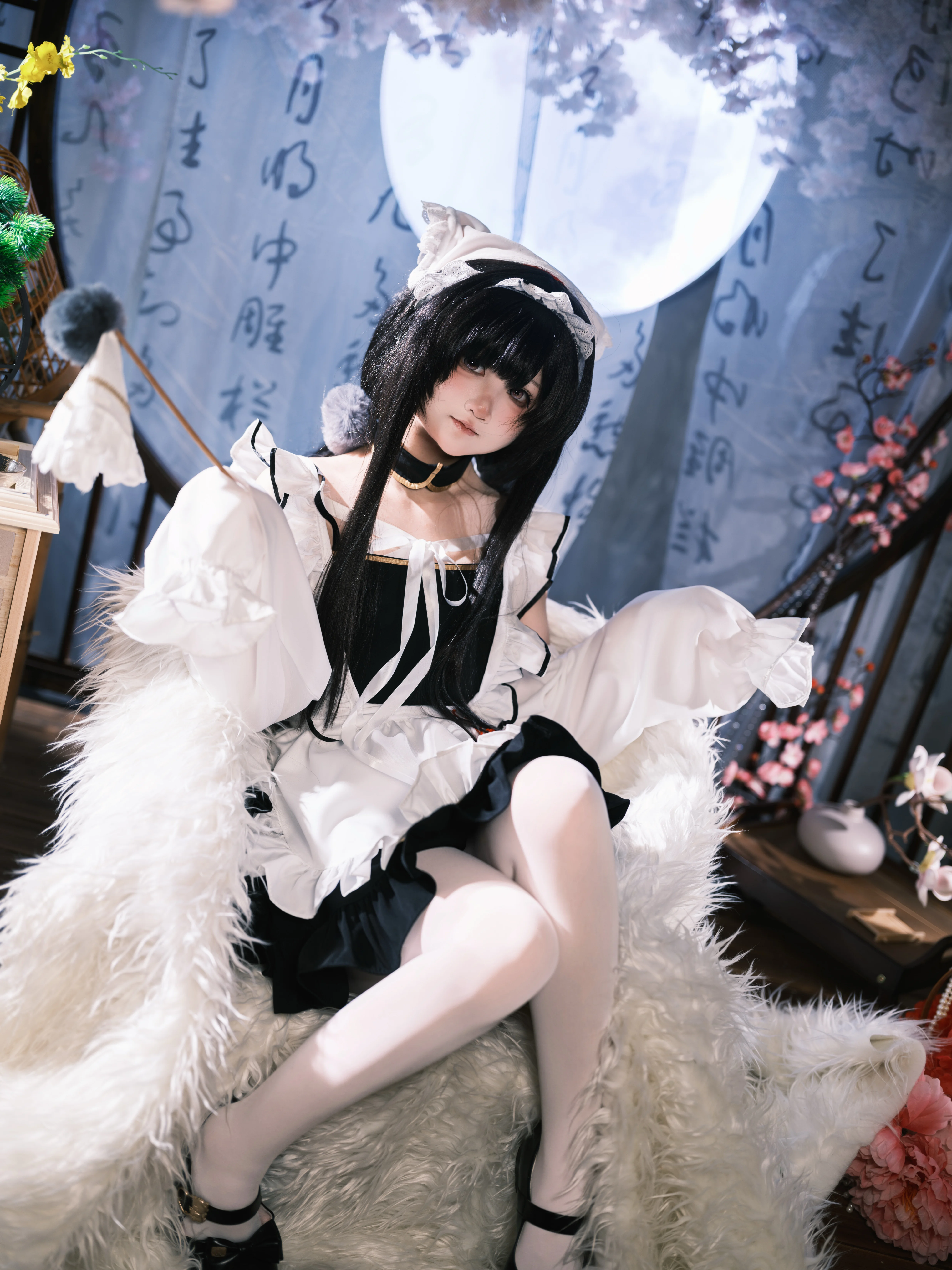 【長風コスプレ】アズールレーン、月下に佇む東煌少女のしとやかな瞬間 - 3 枚目
