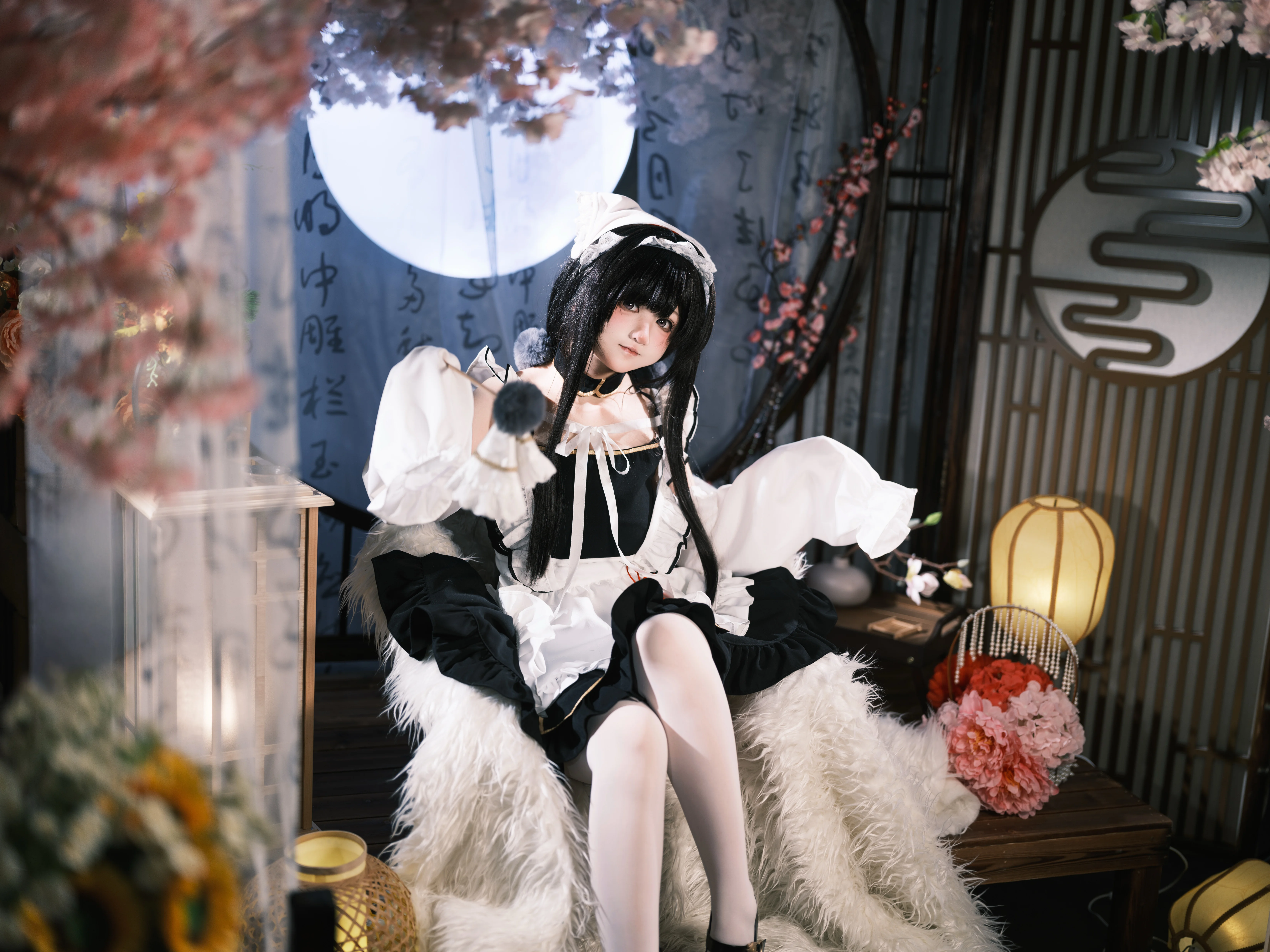 【長風コスプレ】アズールレーン、月下に佇む東煌少女のしとやかな瞬間 - 4 枚目