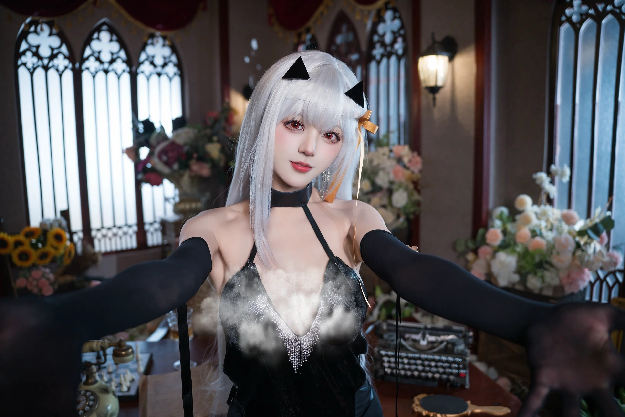 【神罚cos】Nikke胜利女神新的希望，暗黑哥特氛围感正片 - 第 2 张