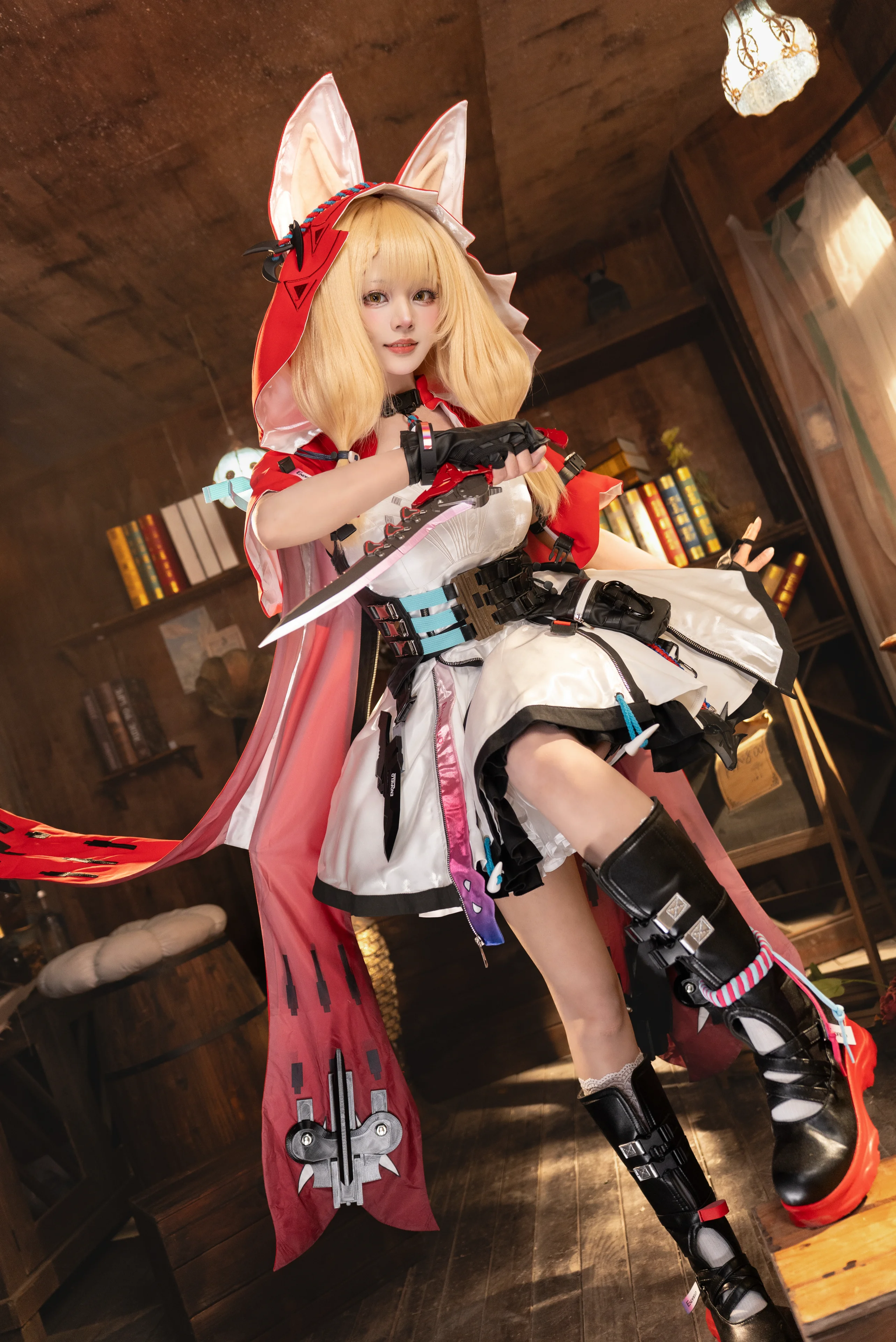 【洛茜cos】明日方舟终末地的机能风少女 - 第 2 张