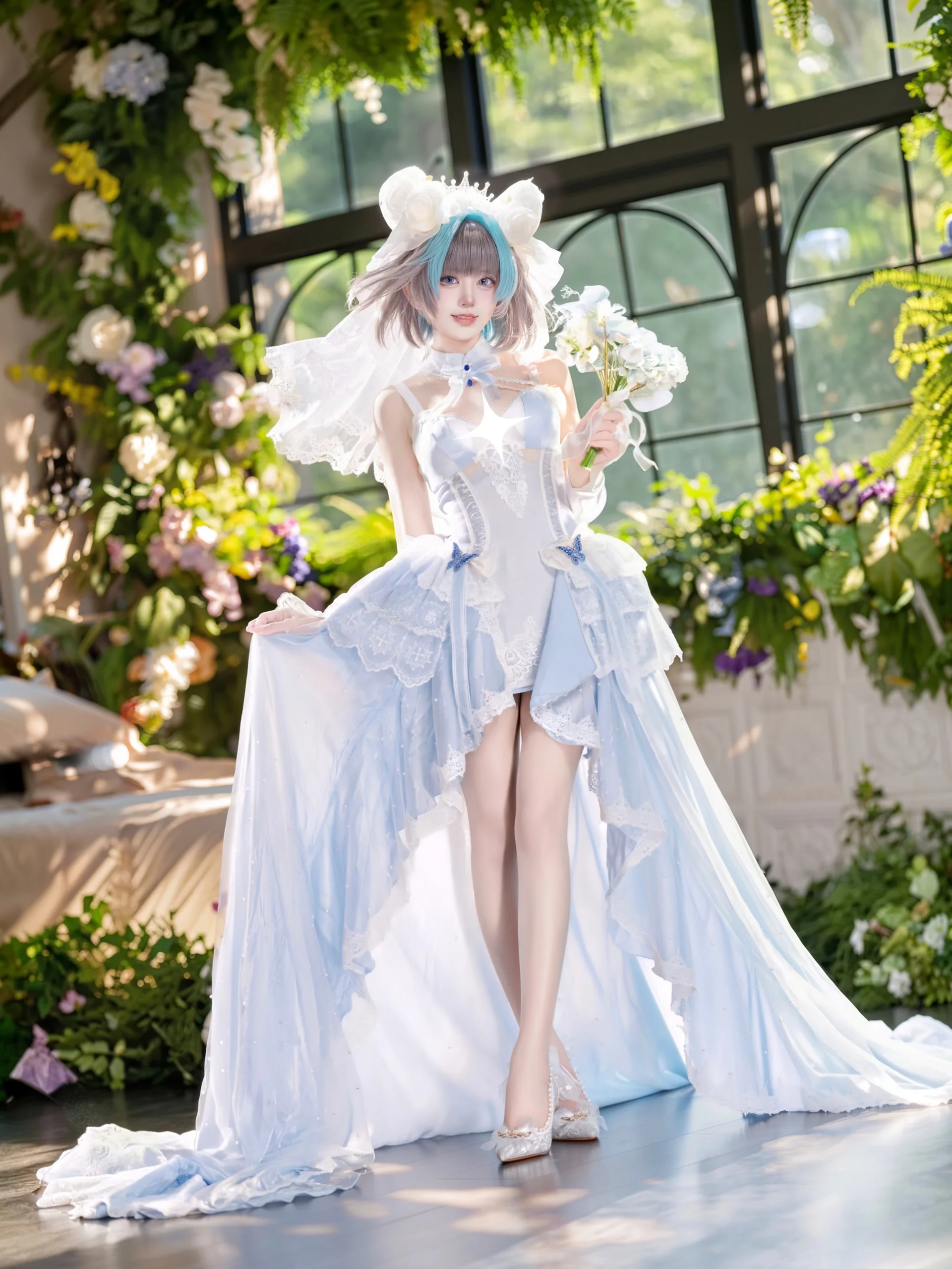 【柴郡cos】碧蓝航线里的梦幻花嫁时刻 - 第 4 张
