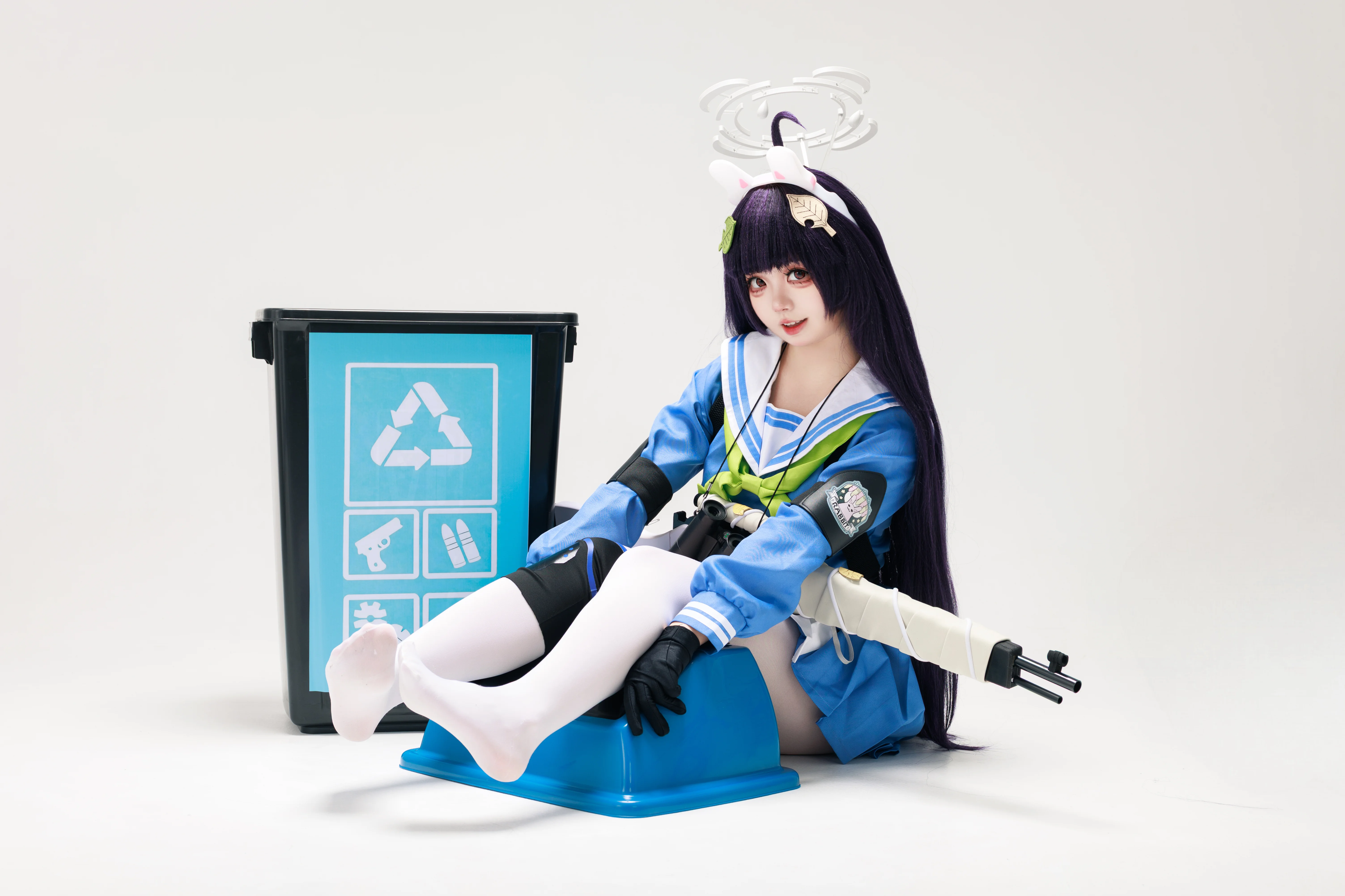 [Kasumizawa Miyu Cosplay] Blue Archive Trash Bunny's Daily Mission