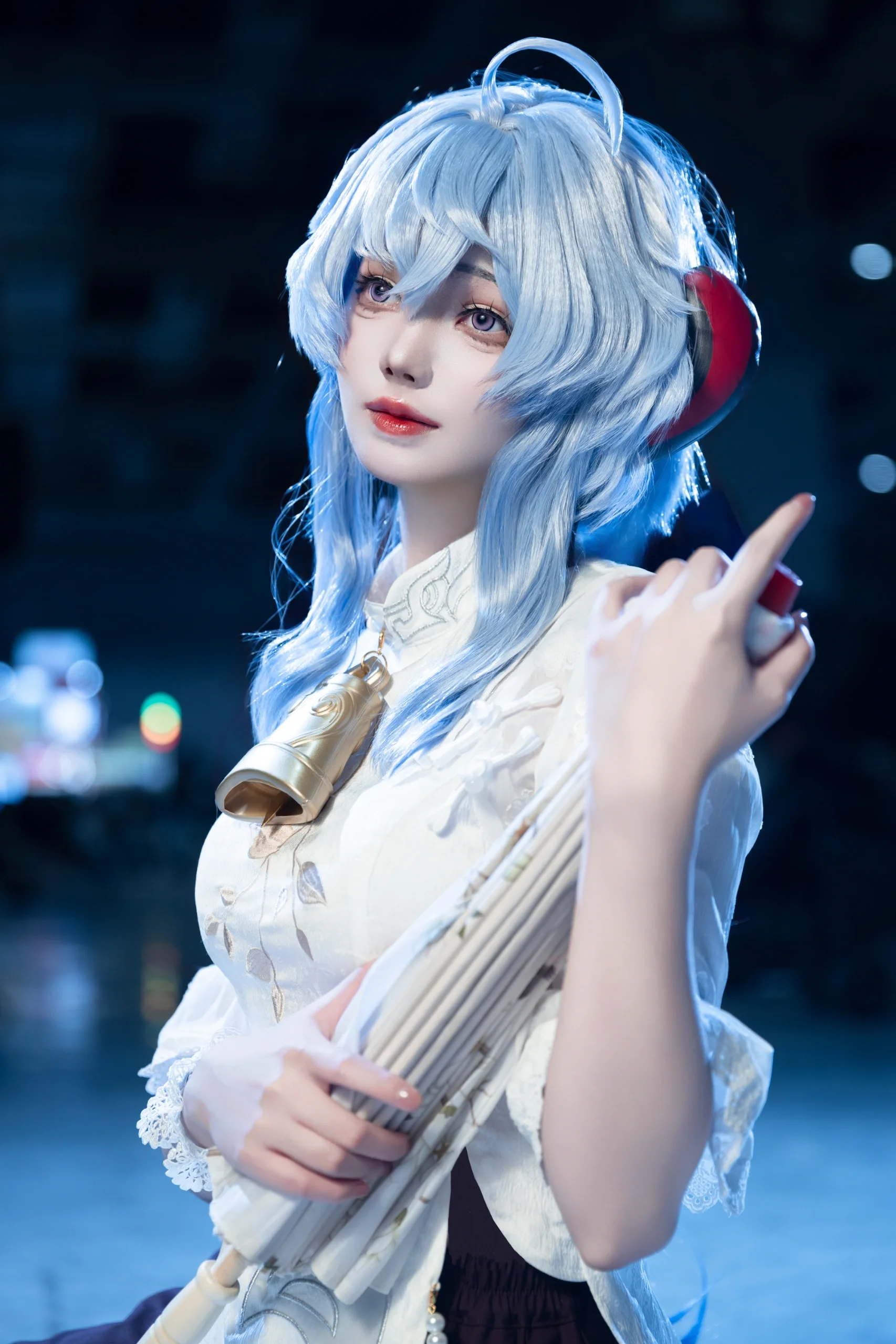 【甘雨cos】烟雨蒙蒙，在喜茶的清甜中邂逅