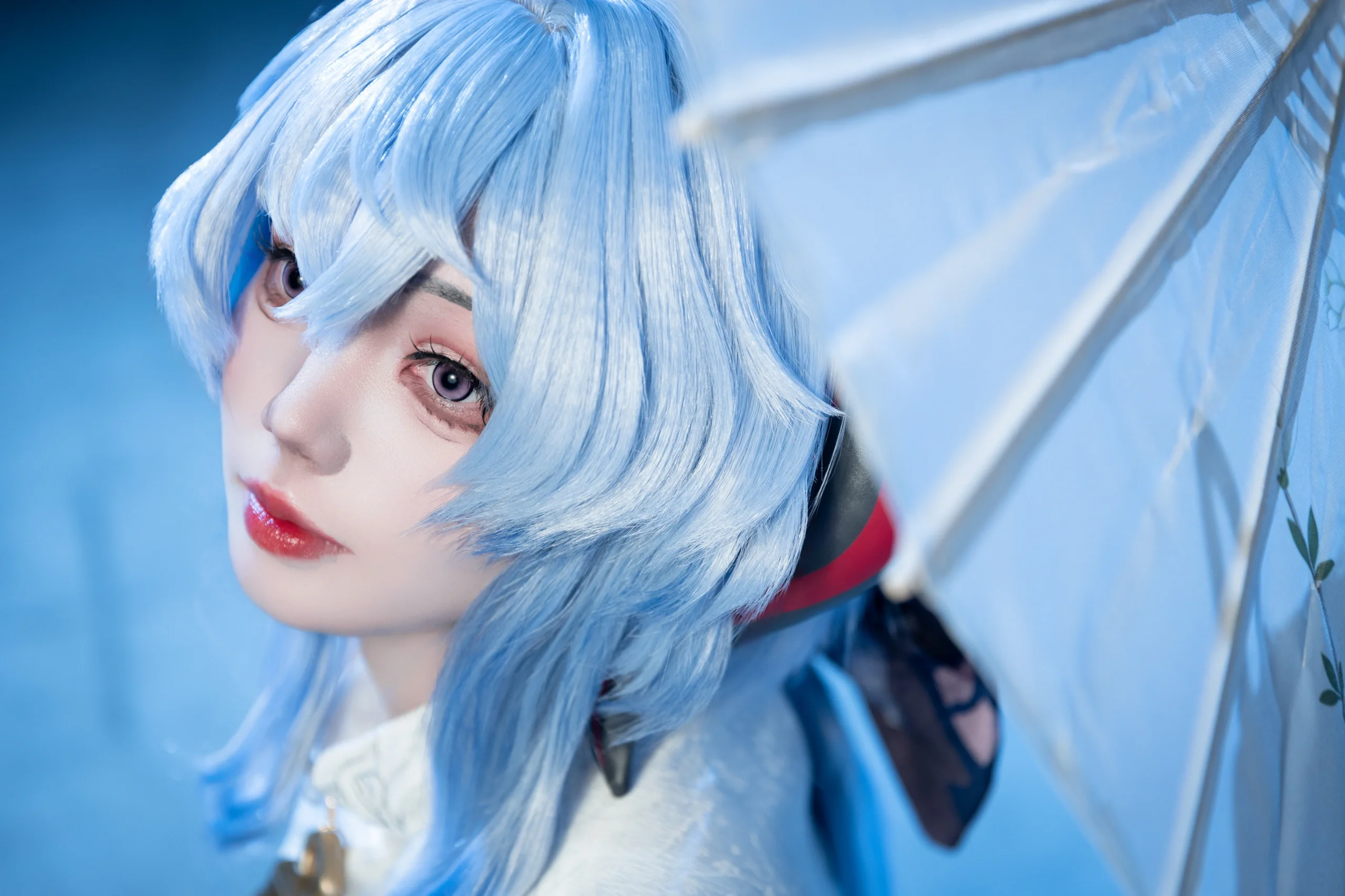 【甘雨cos】烟雨蒙蒙，在喜茶的清甜中邂逅 - 第 2 张