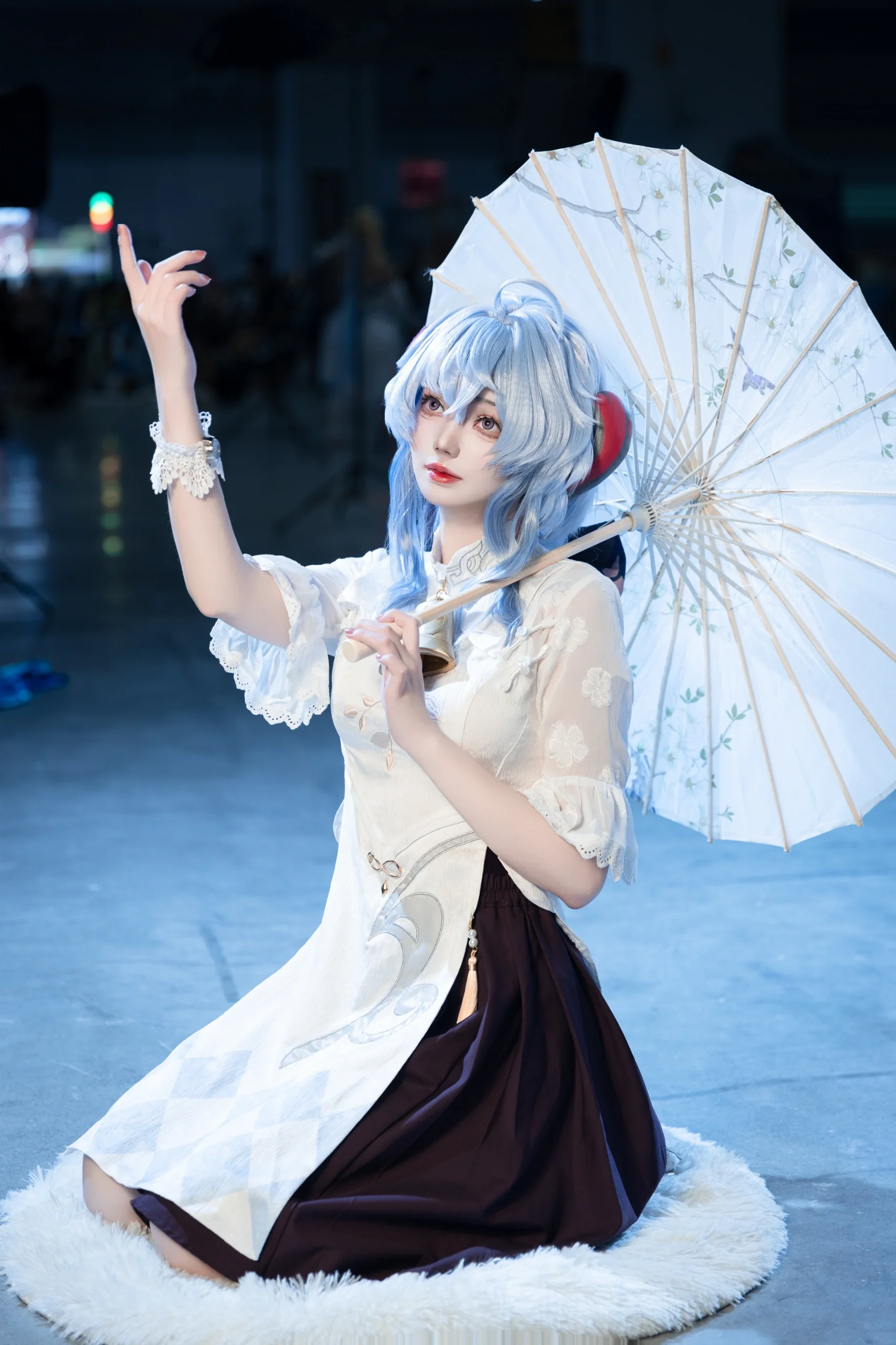 【甘雨cos】烟雨蒙蒙，在喜茶的清甜中邂逅 - 第 4 张