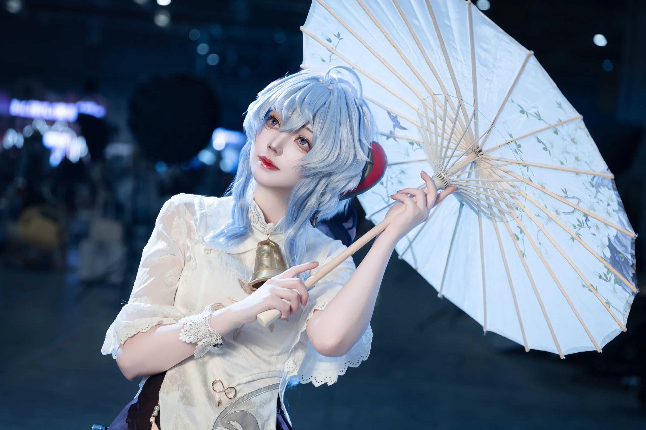 【甘雨cos】烟雨蒙蒙，在喜茶的清甜中邂逅 - 第 6 张