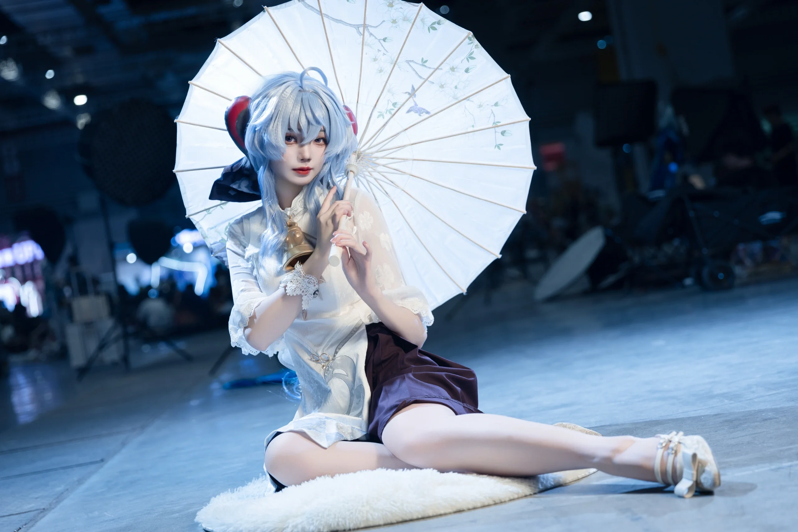 【甘雨cos】烟雨蒙蒙，在喜茶的清甜中邂逅 - 第 9 张