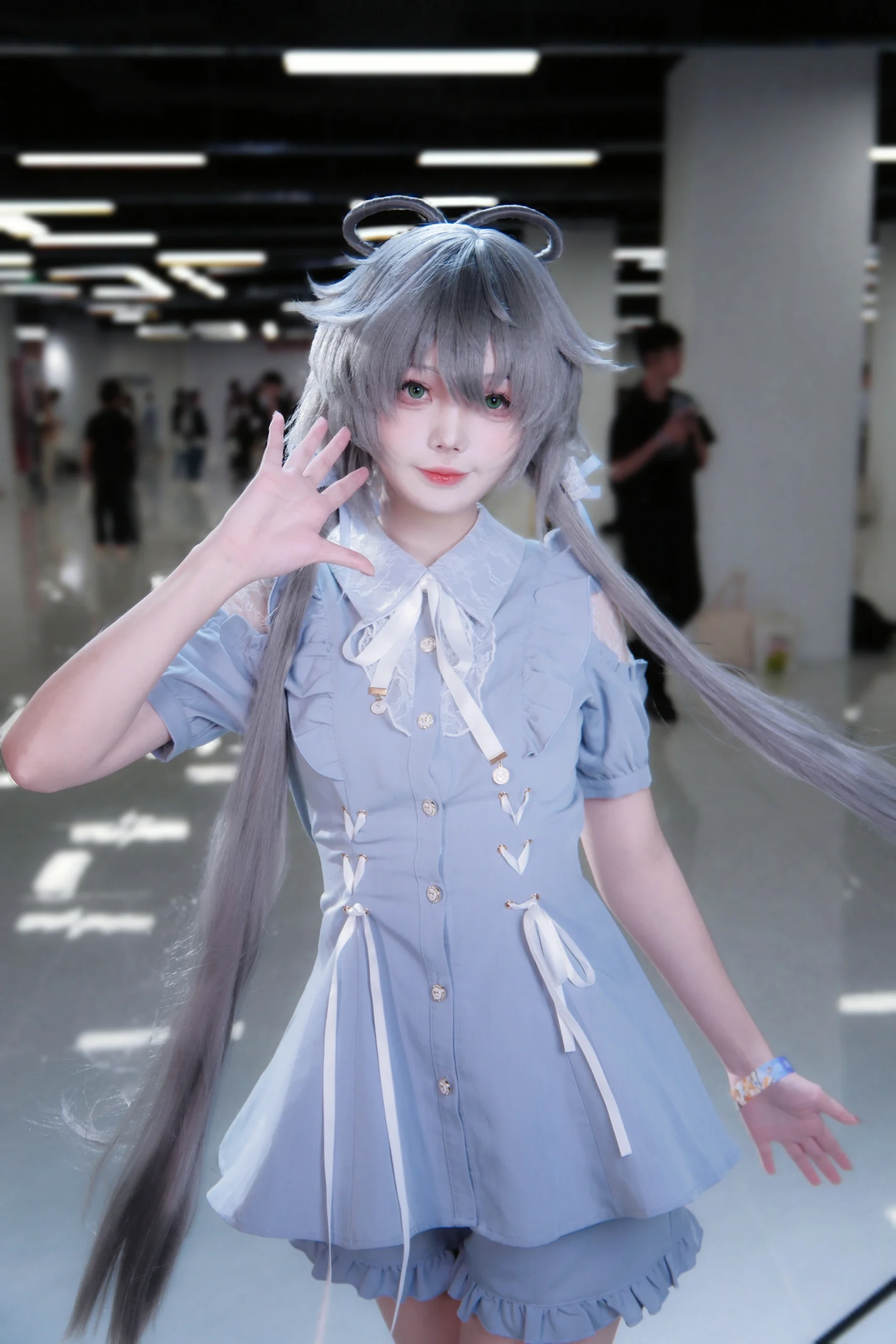 【洛天依cos】Vsinger线下展与漫展双打卡，自搭常服场照 - 第 1 张