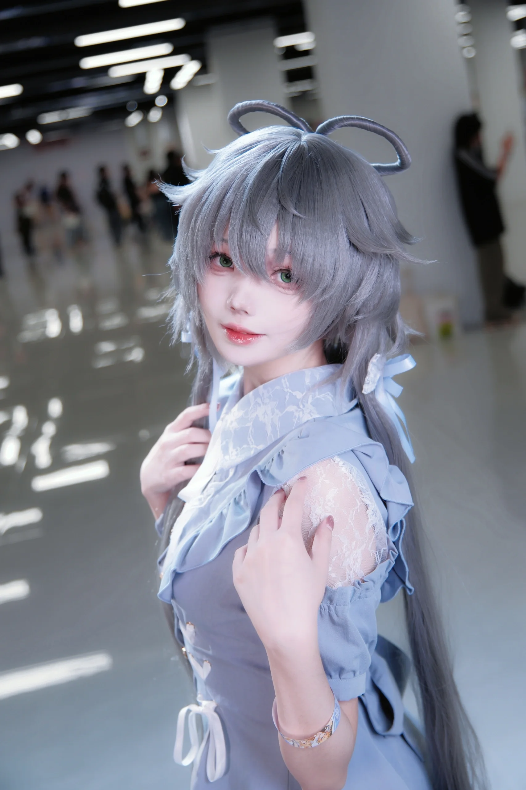 【洛天依cos】Vsinger线下展与漫展双打卡，自搭常服场照 - 第 2 张