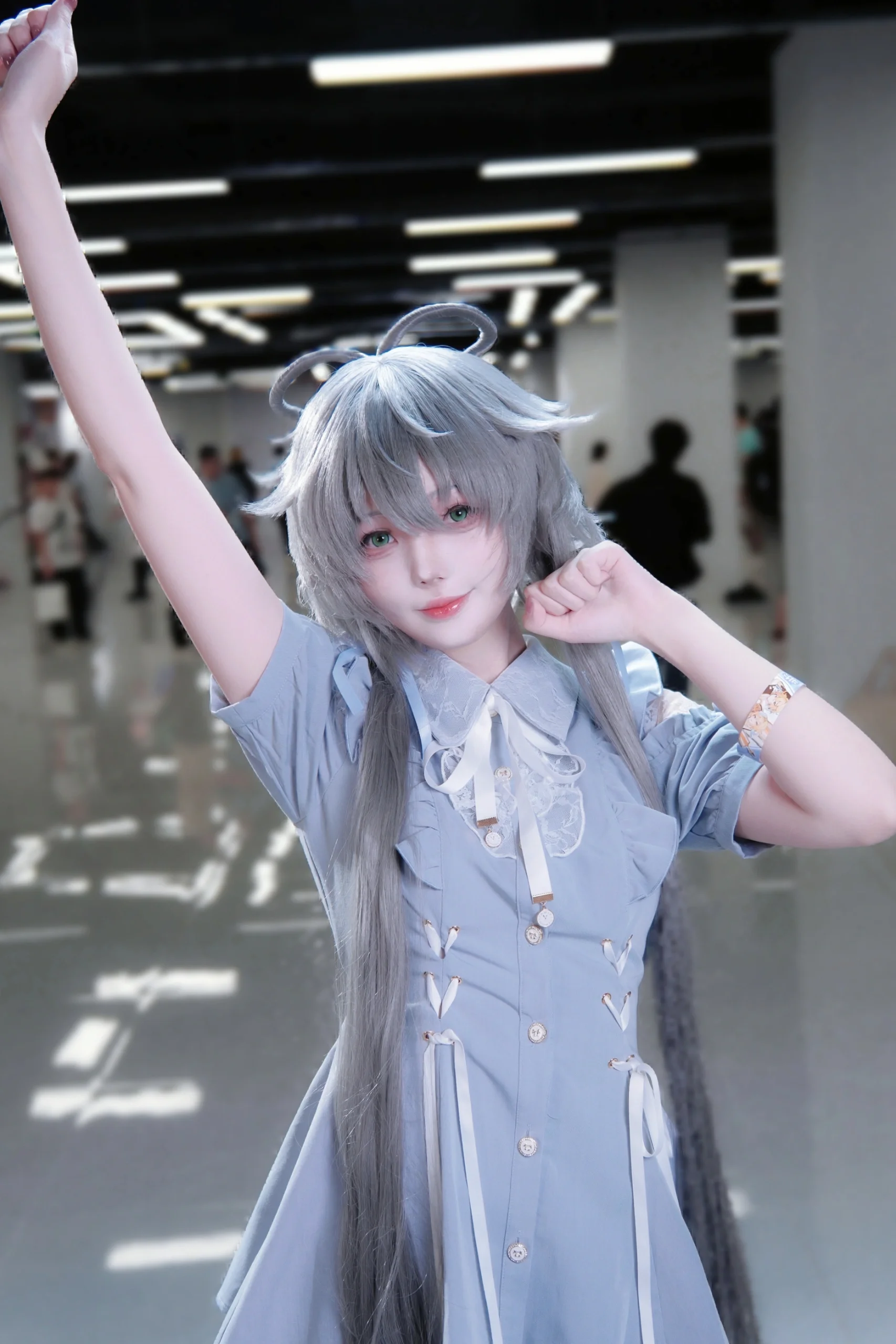 【洛天依cos】Vsinger线下展与漫展双打卡，自搭常服场照 - 第 3 张