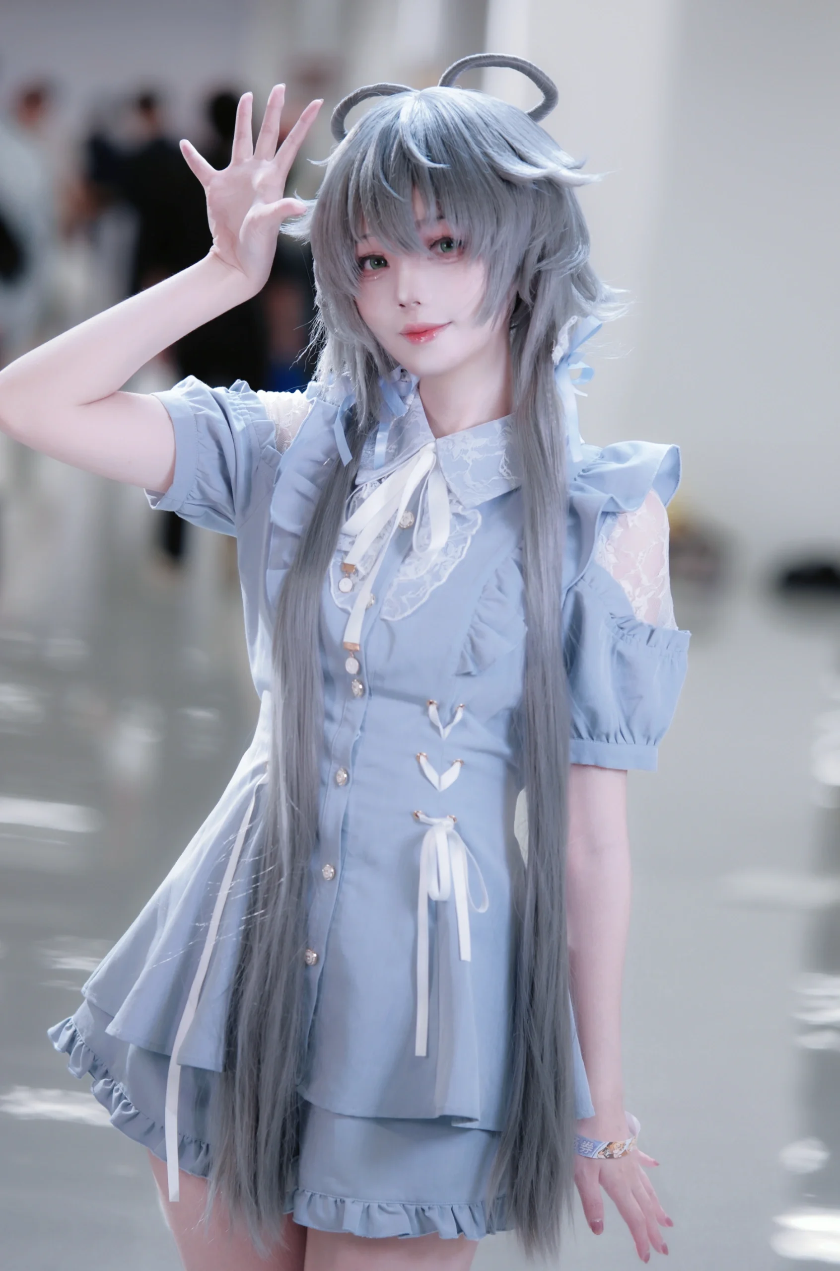 【洛天依cos】Vsinger线下展与漫展双打卡，自搭常服场照