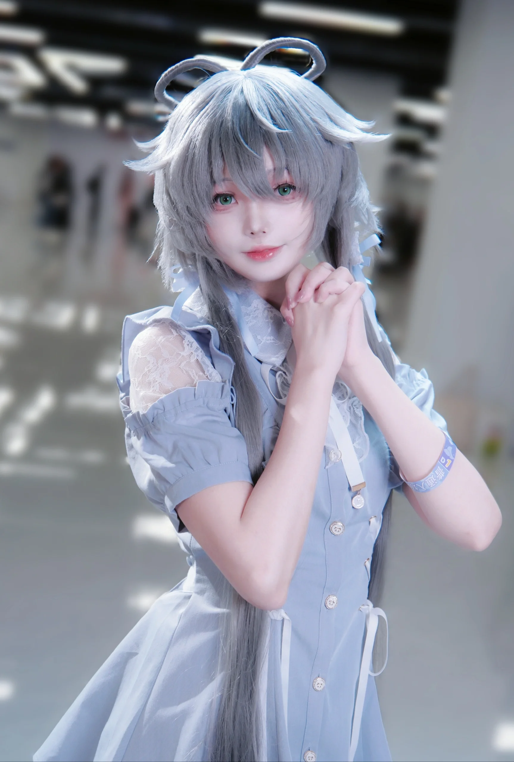 【洛天依cos】Vsinger线下展与漫展双打卡，自搭常服场照 - 第 6 张