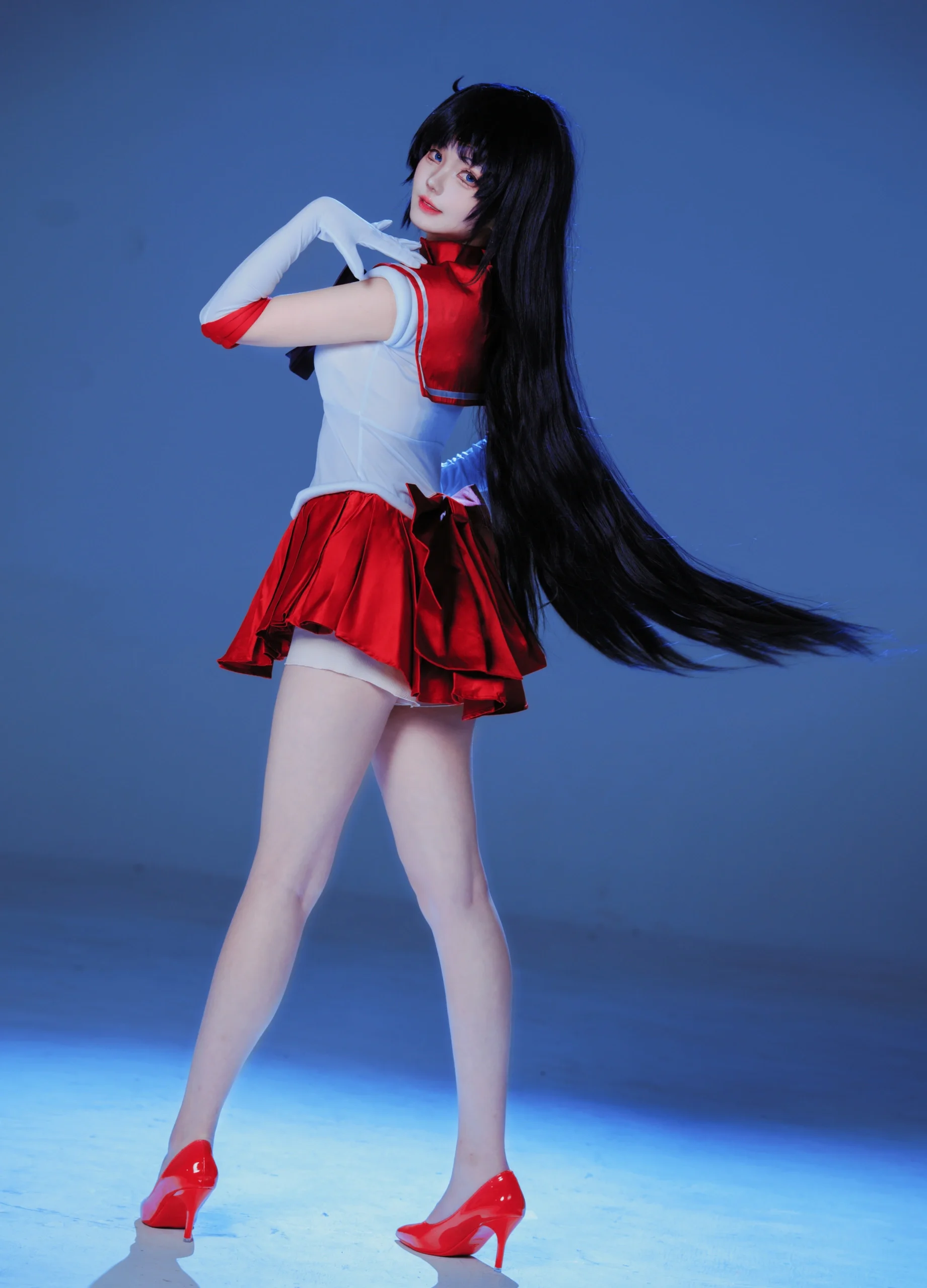 【火野丽cos】复古画报质感的经典美少女战士 封面