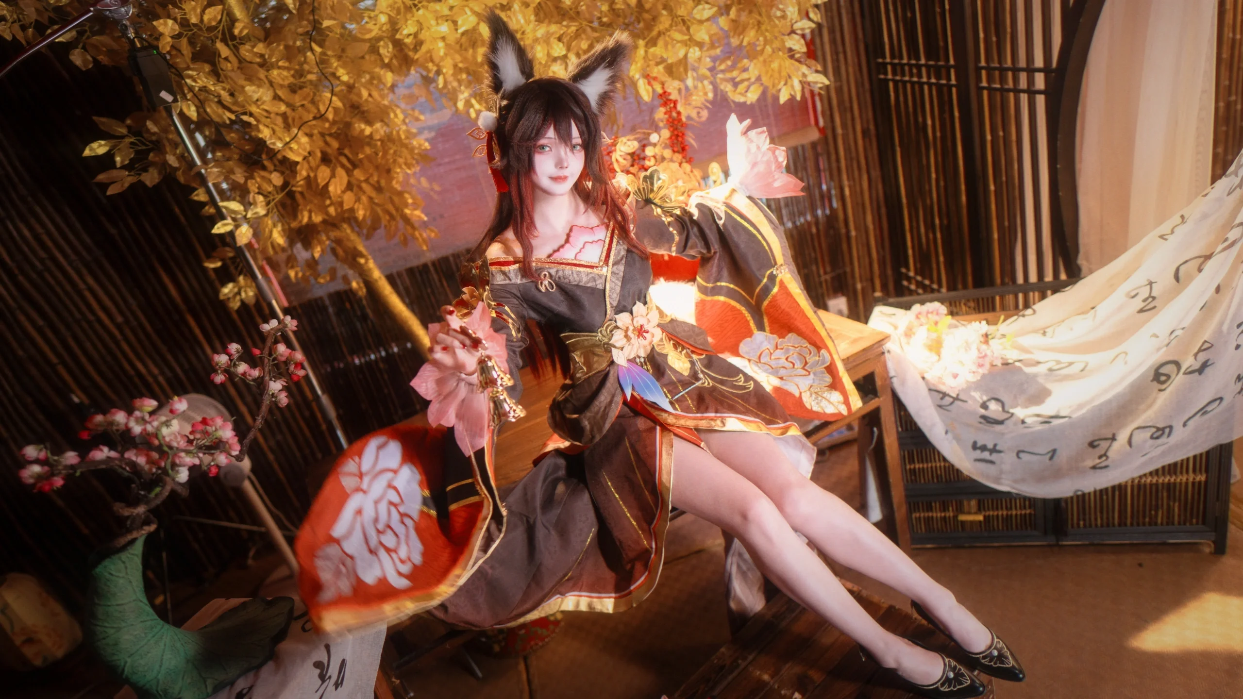 [Tingyun Fugue cosplay] Shifting Starlight, An Encounter with the Fox Immortal on a Lazy Afternoon - Image 3