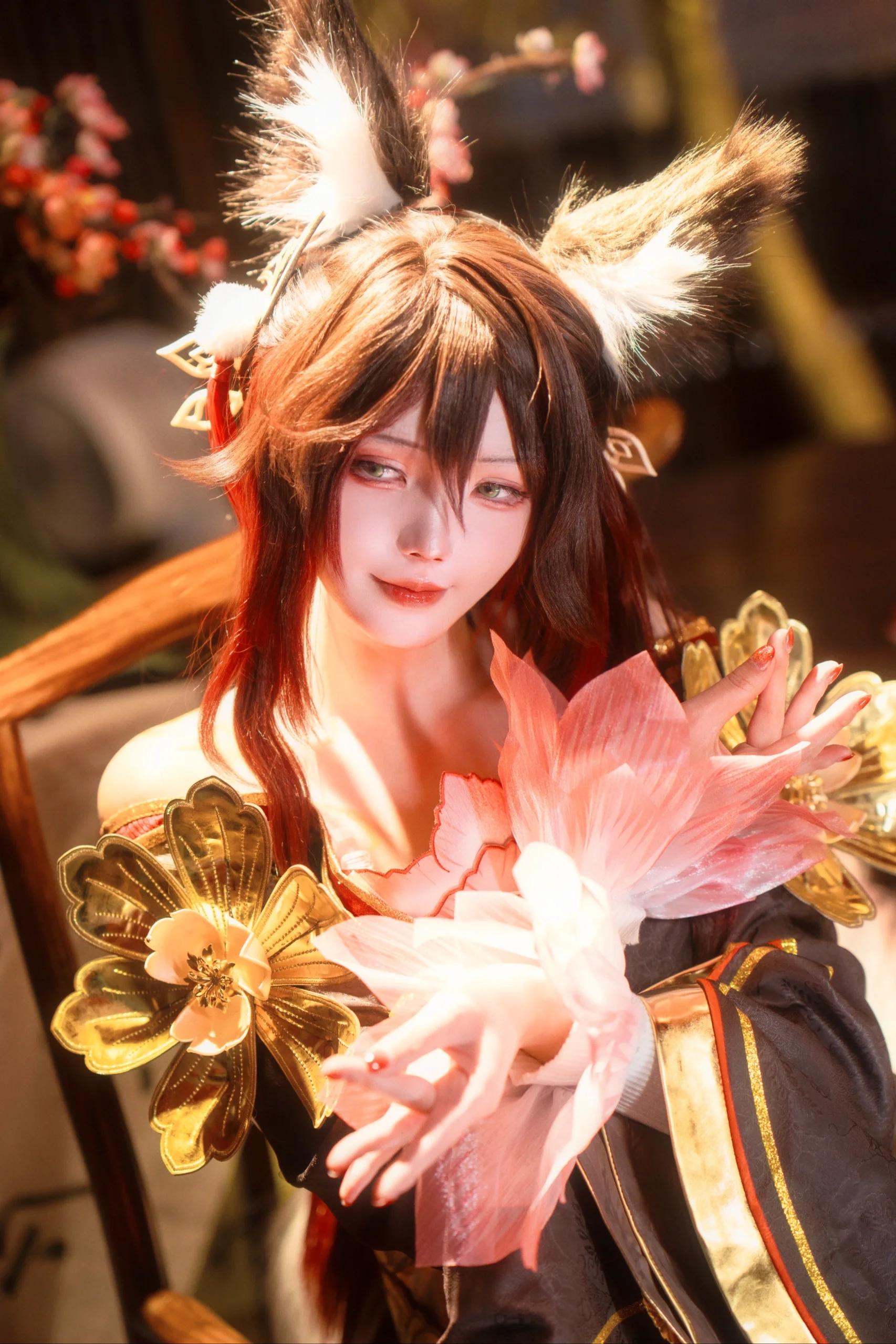 [Tingyun Fugue cosplay] Shifting Starlight, An Encounter with the Fox Immortal on a Lazy Afternoon - Image 5