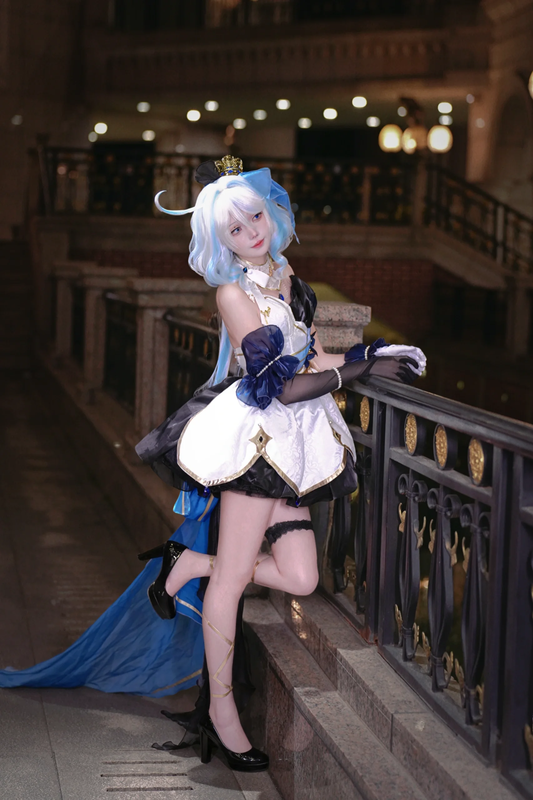 【芙宁娜cos】原神里的芙芙夜会晤 - 第 2 张