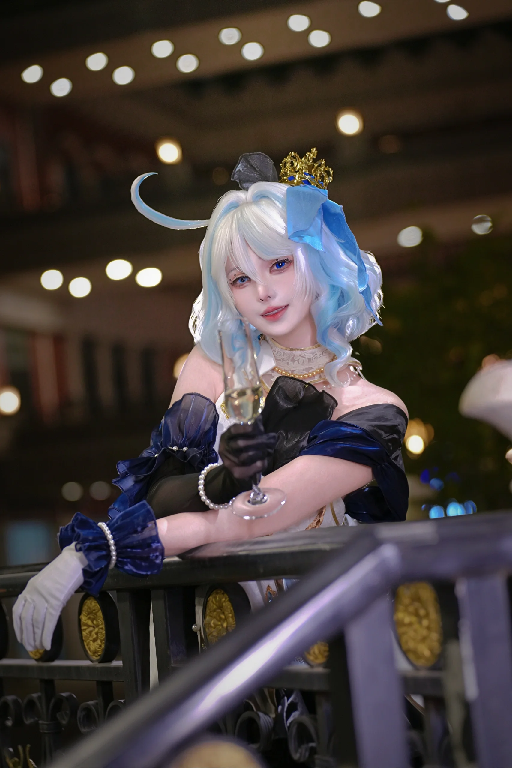 【芙宁娜cos】原神里的芙芙夜会晤 - 第 5 张