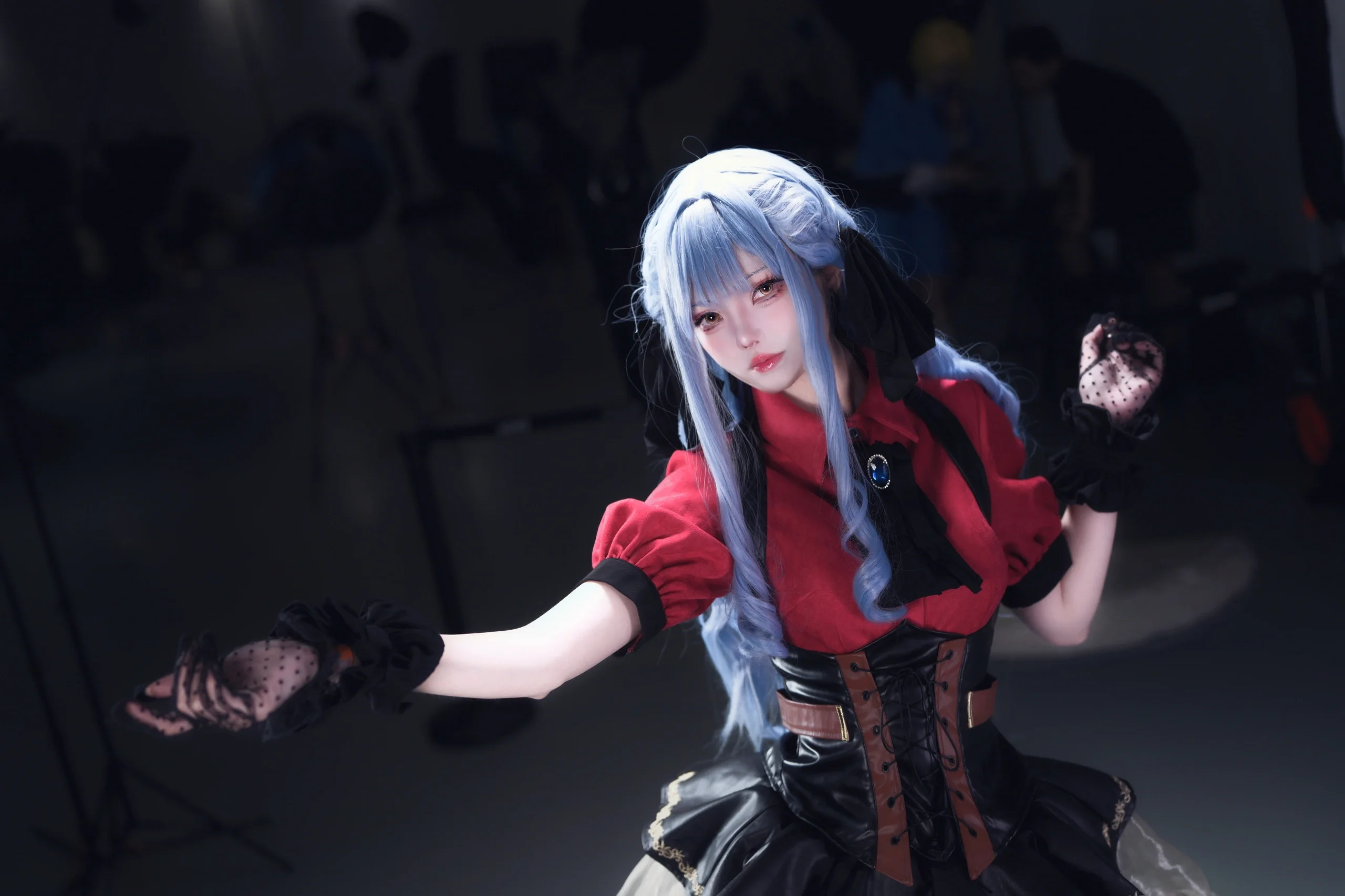 [Sakiko Toyokawa cosplay] Ave Mujica's Black Sakiko Stage Snapshot - Image 3