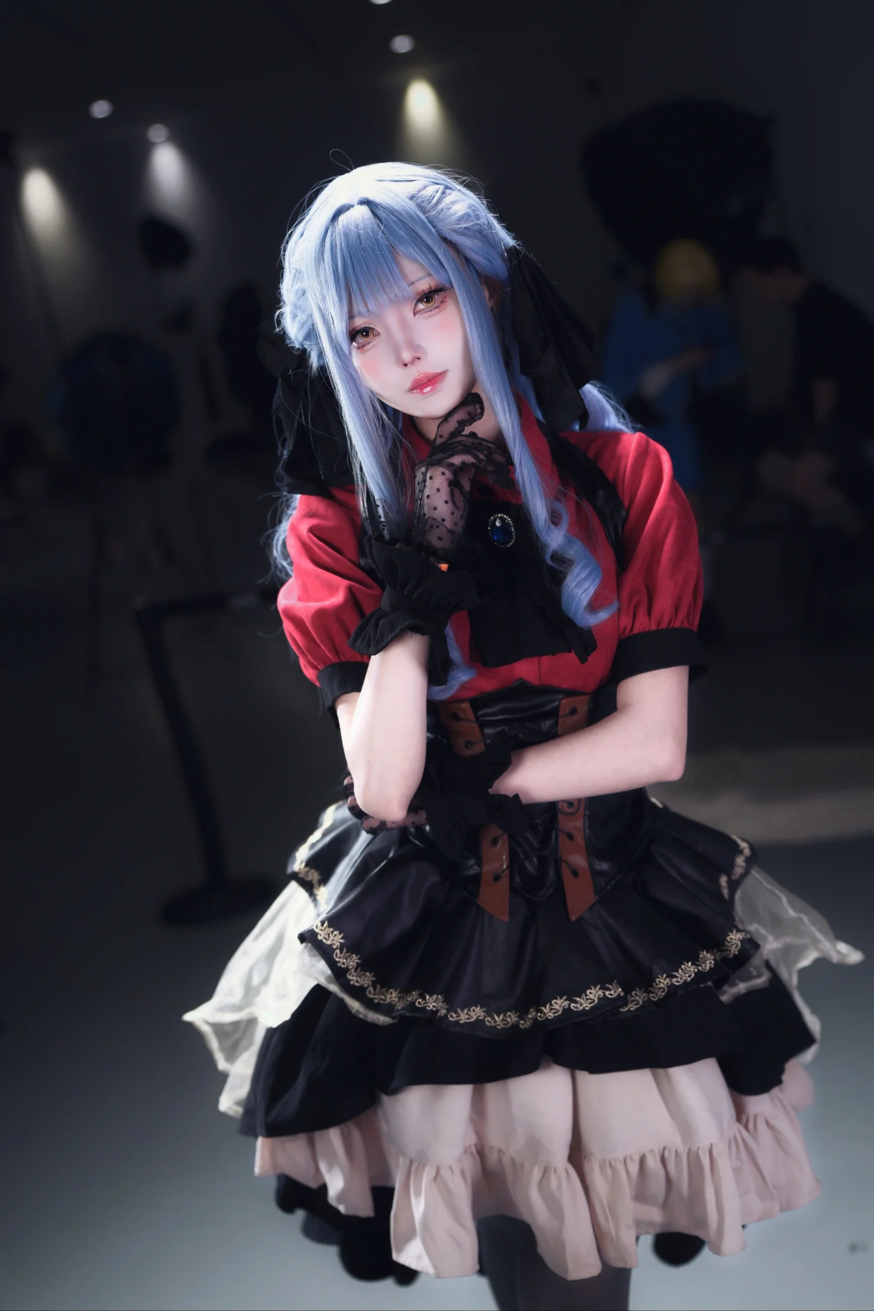 [Sakiko Toyokawa cosplay] Ave Mujica's Black Sakiko Stage Snapshot - Image 6